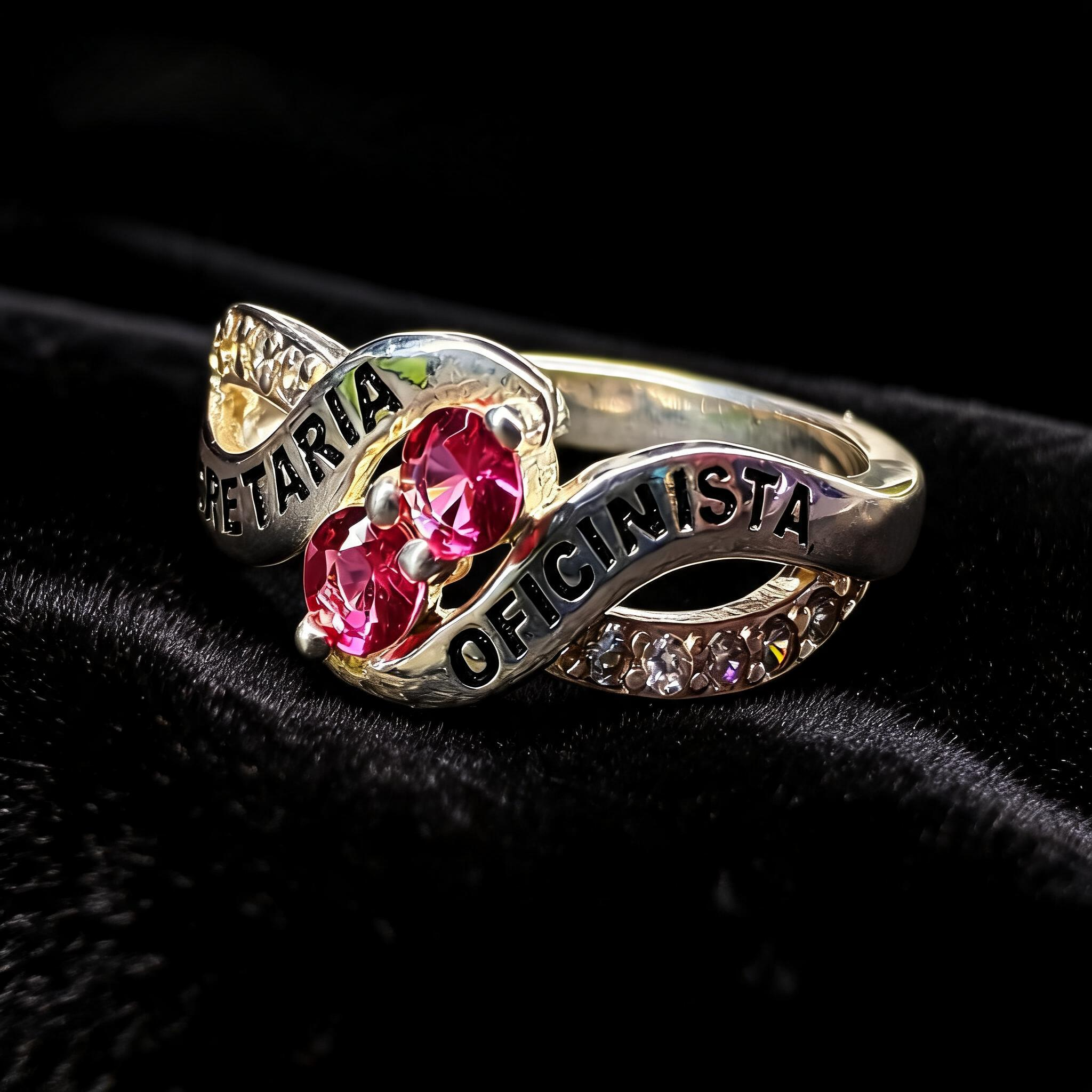 Anillo Secretaria Oficinista Modelo 01