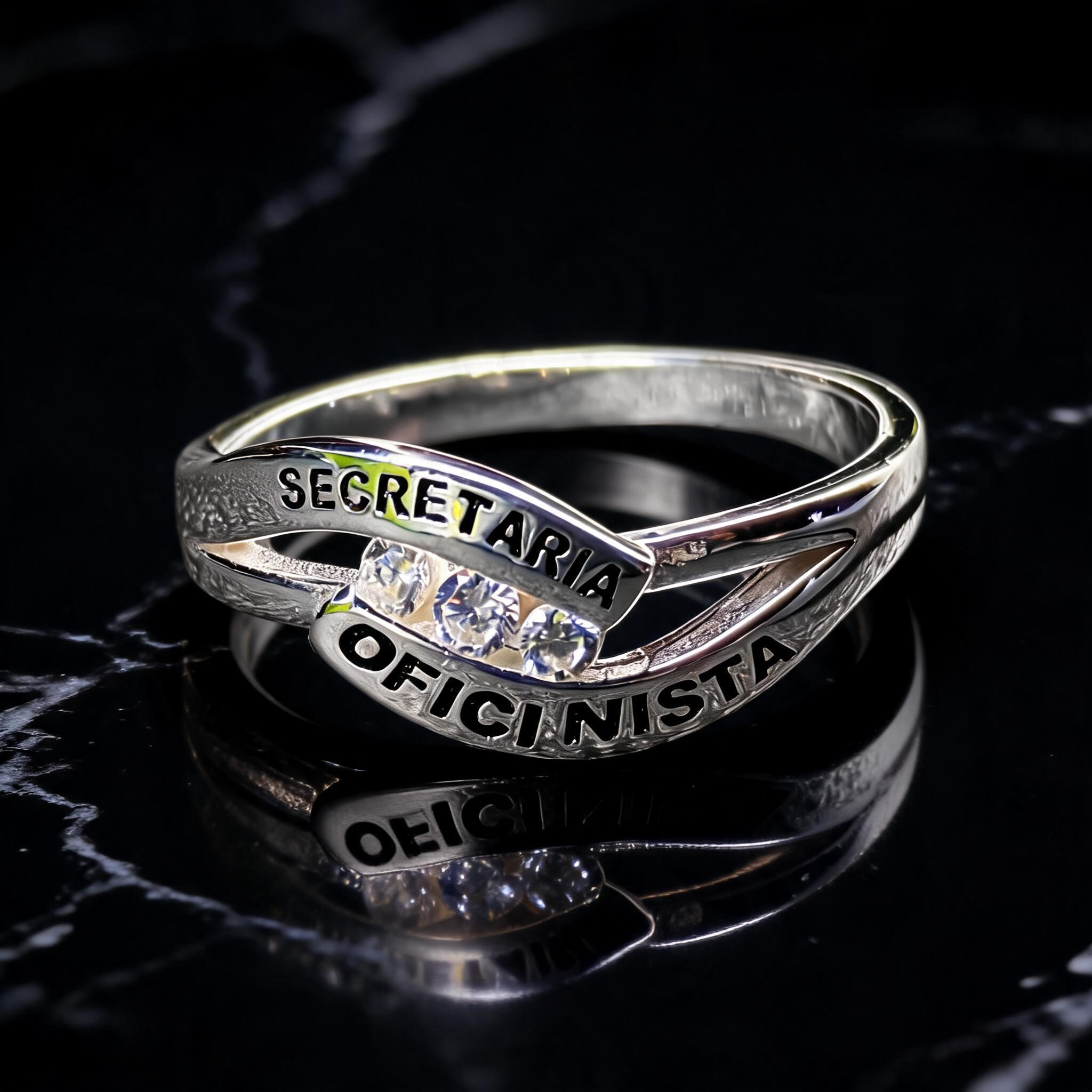Anillo Secretaria Oficinista Modelo 03