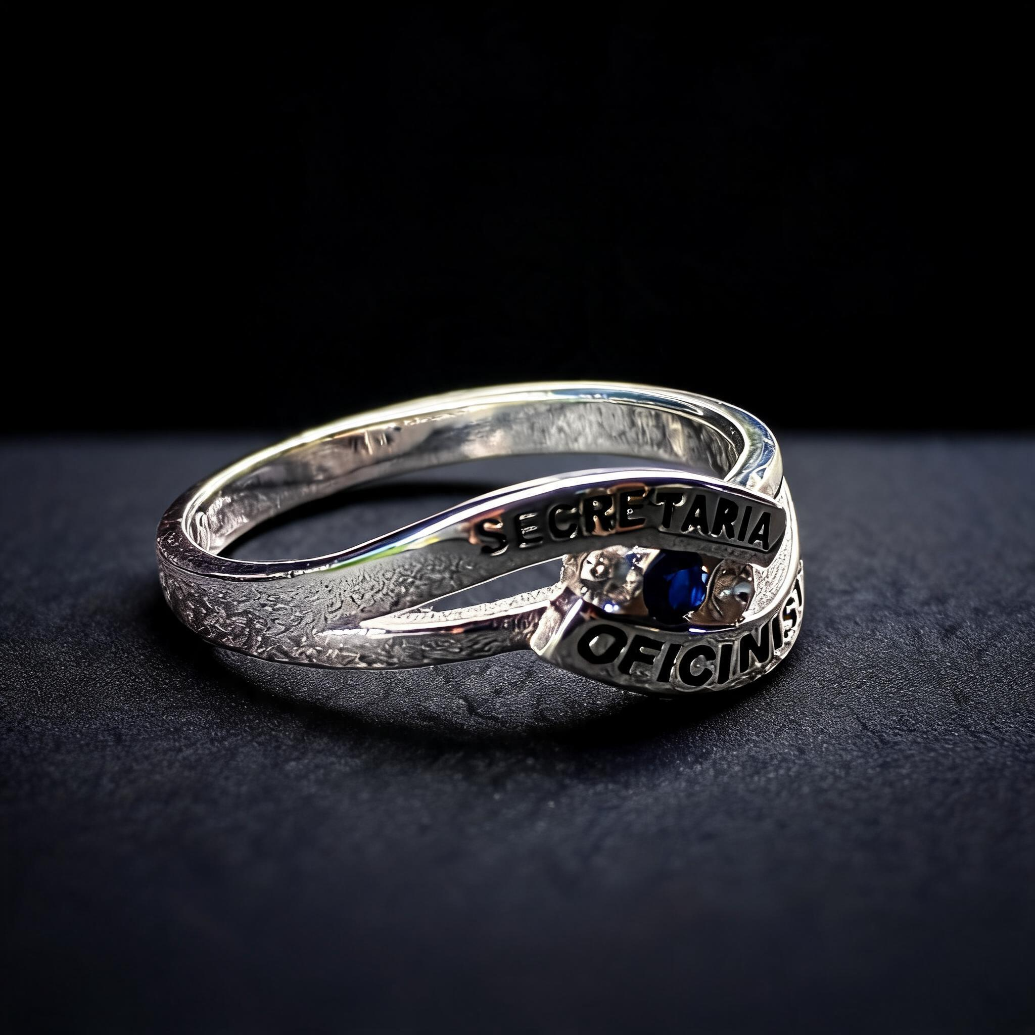 Anillo Secretaria Oficinista Modelo 03