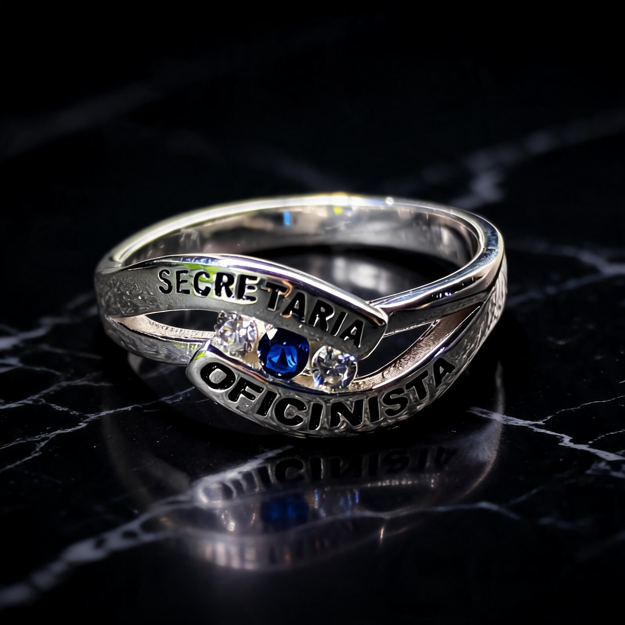 Anillo Secretaria Oficinista Modelo 03
