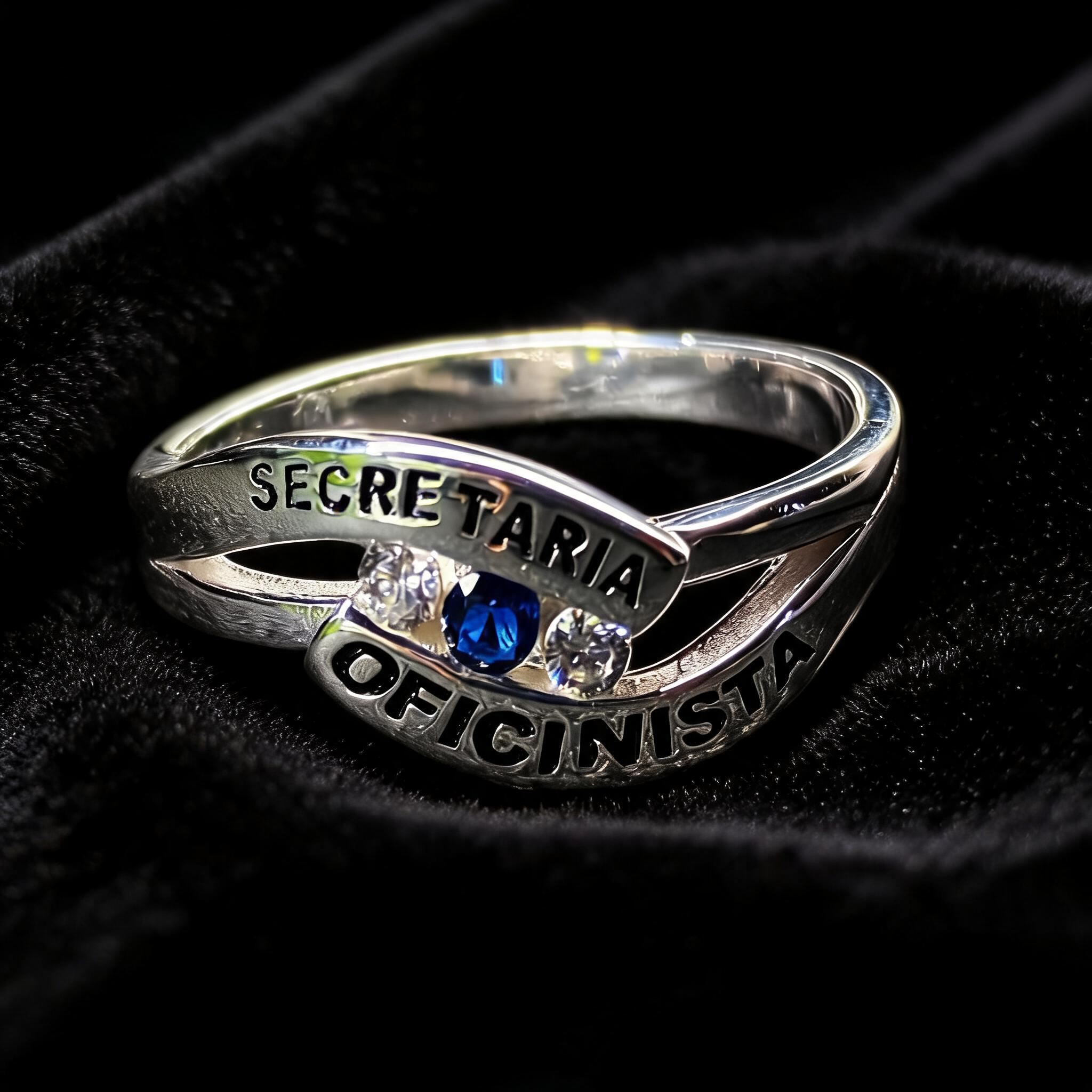 Anillo Secretaria Oficinista Modelo 03