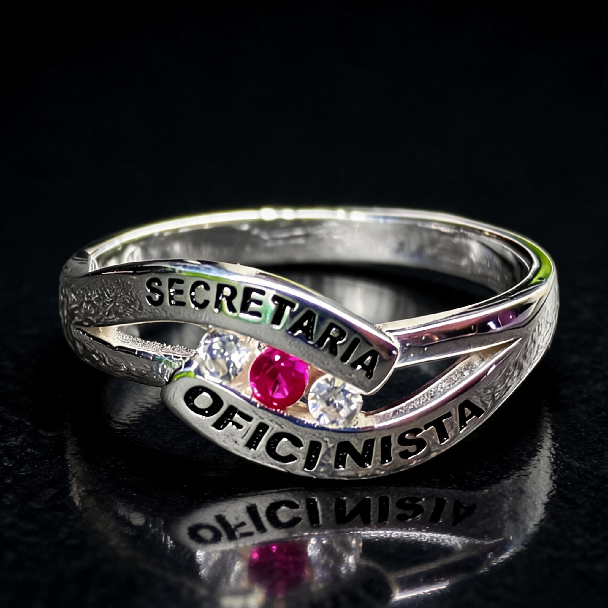 Anillo Secretaria Oficinista Modelo 03