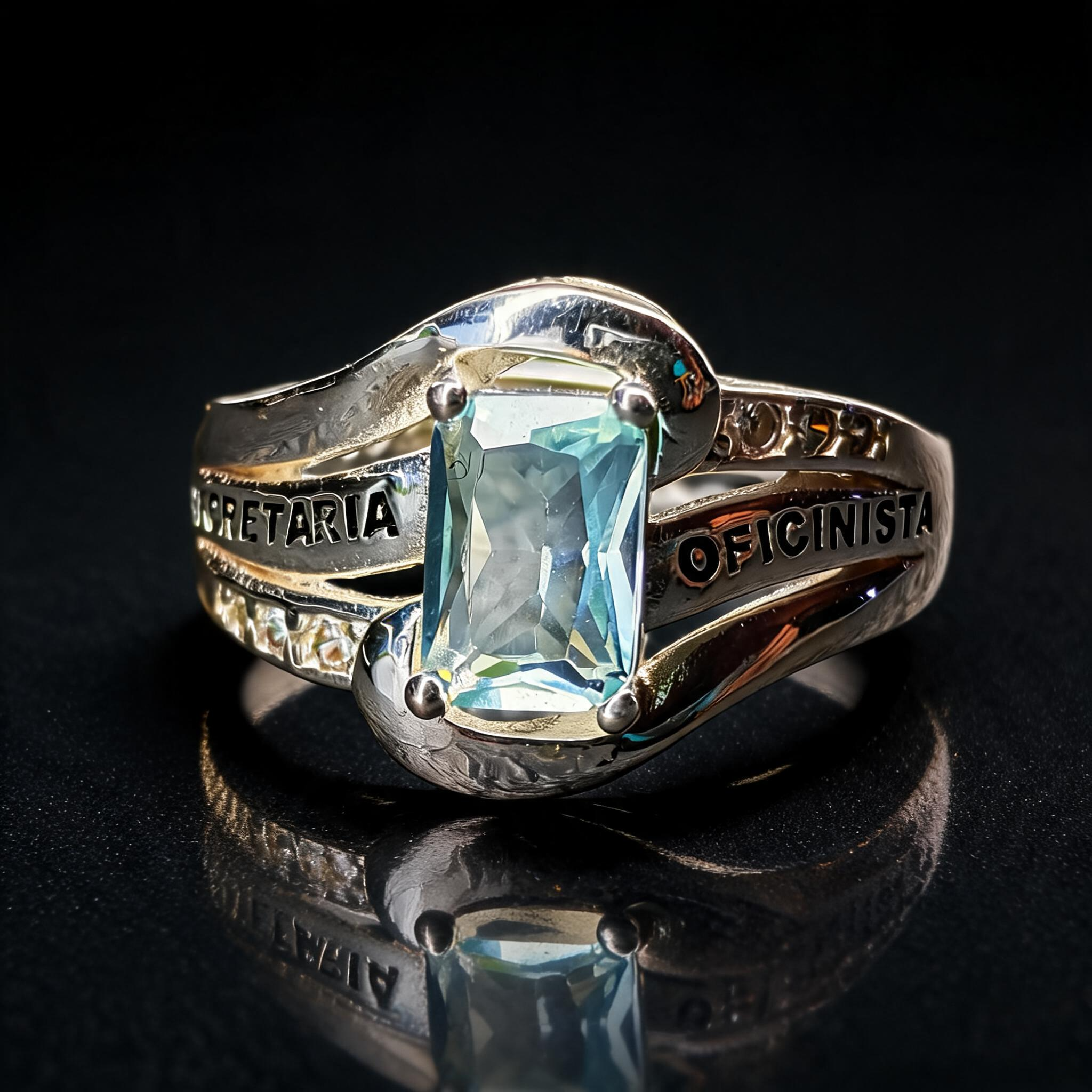 Anillo Secretaria Oficinista Modelo 08