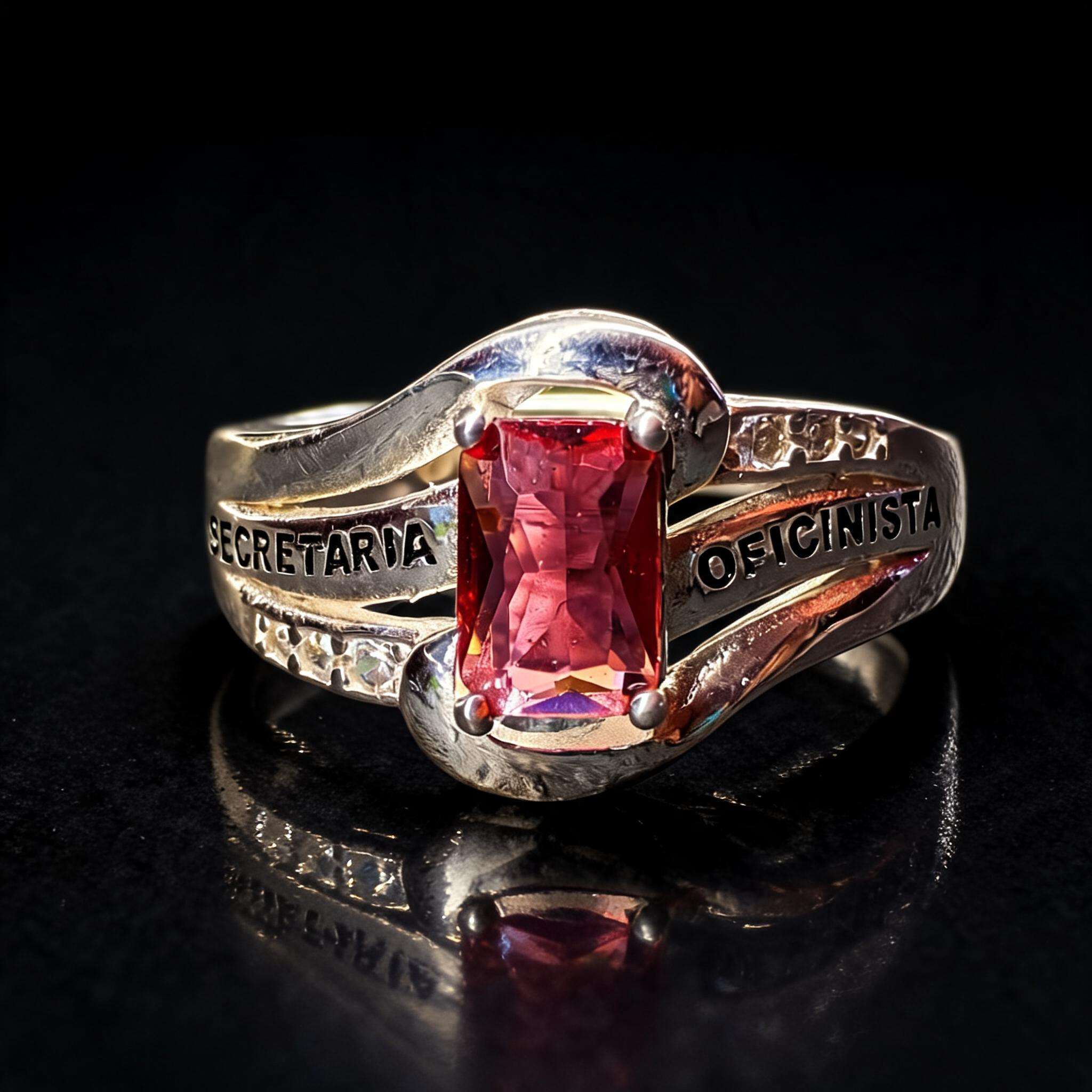 Anillo Secretaria Oficinista Modelo 08