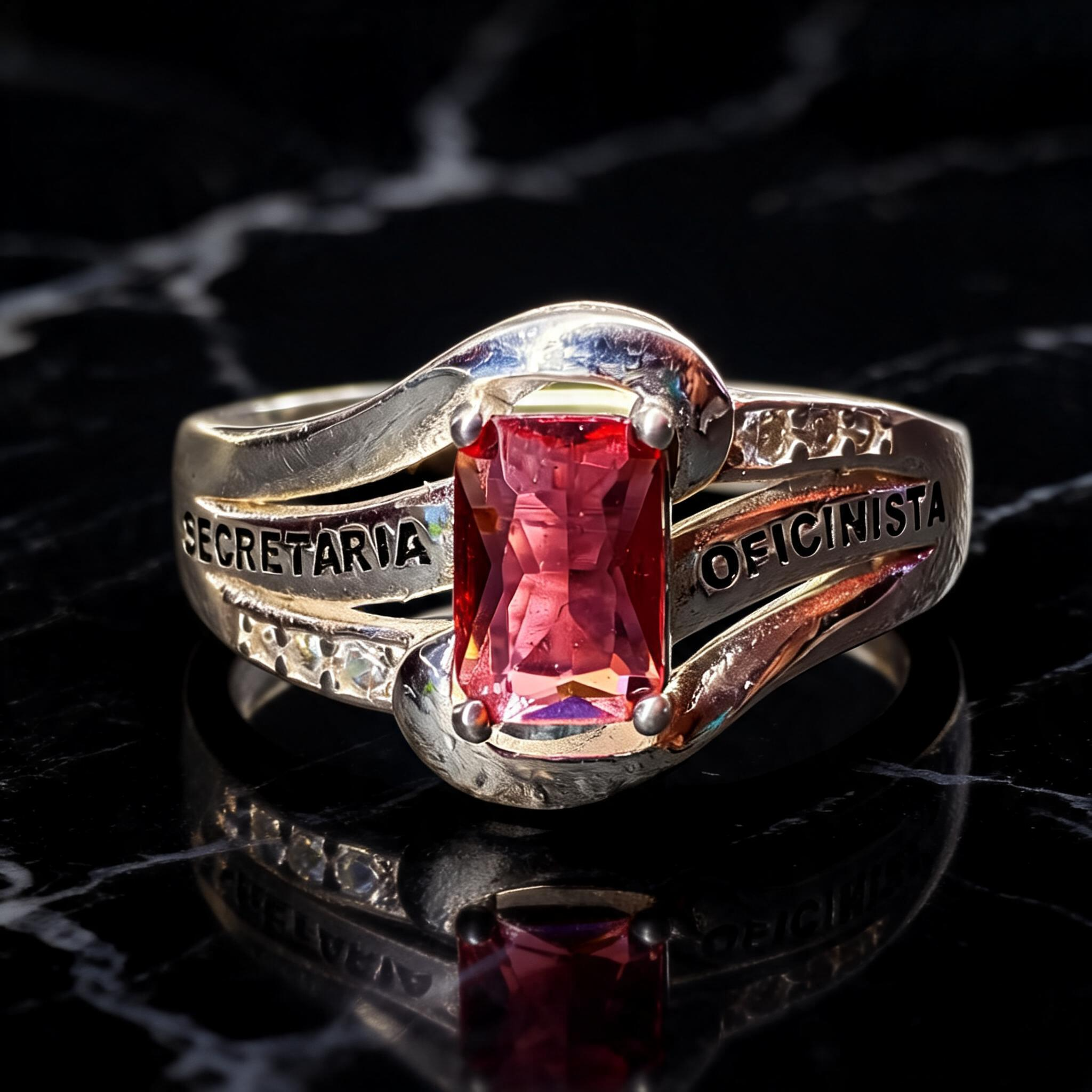 Anillo Secretaria Oficinista Modelo 08