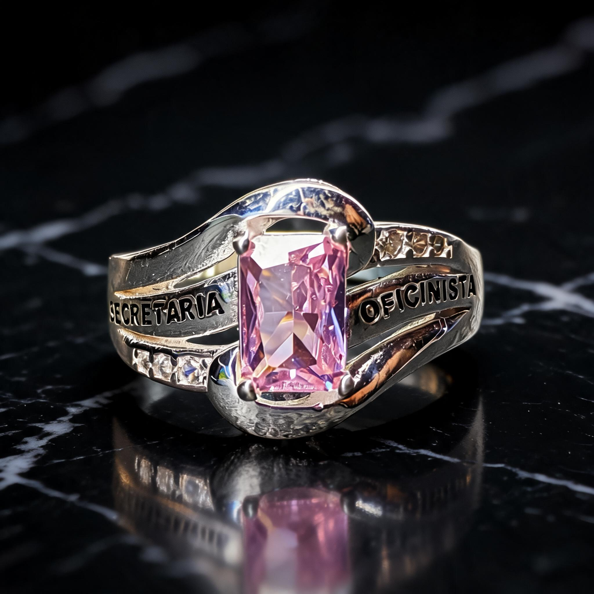 Anillo Secretaria Oficinista Modelo 08