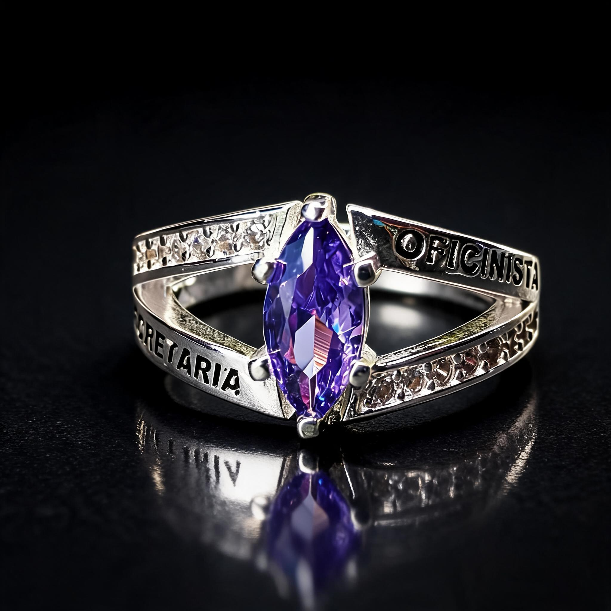 Anillo Secretaria Oficinista Modelo 09