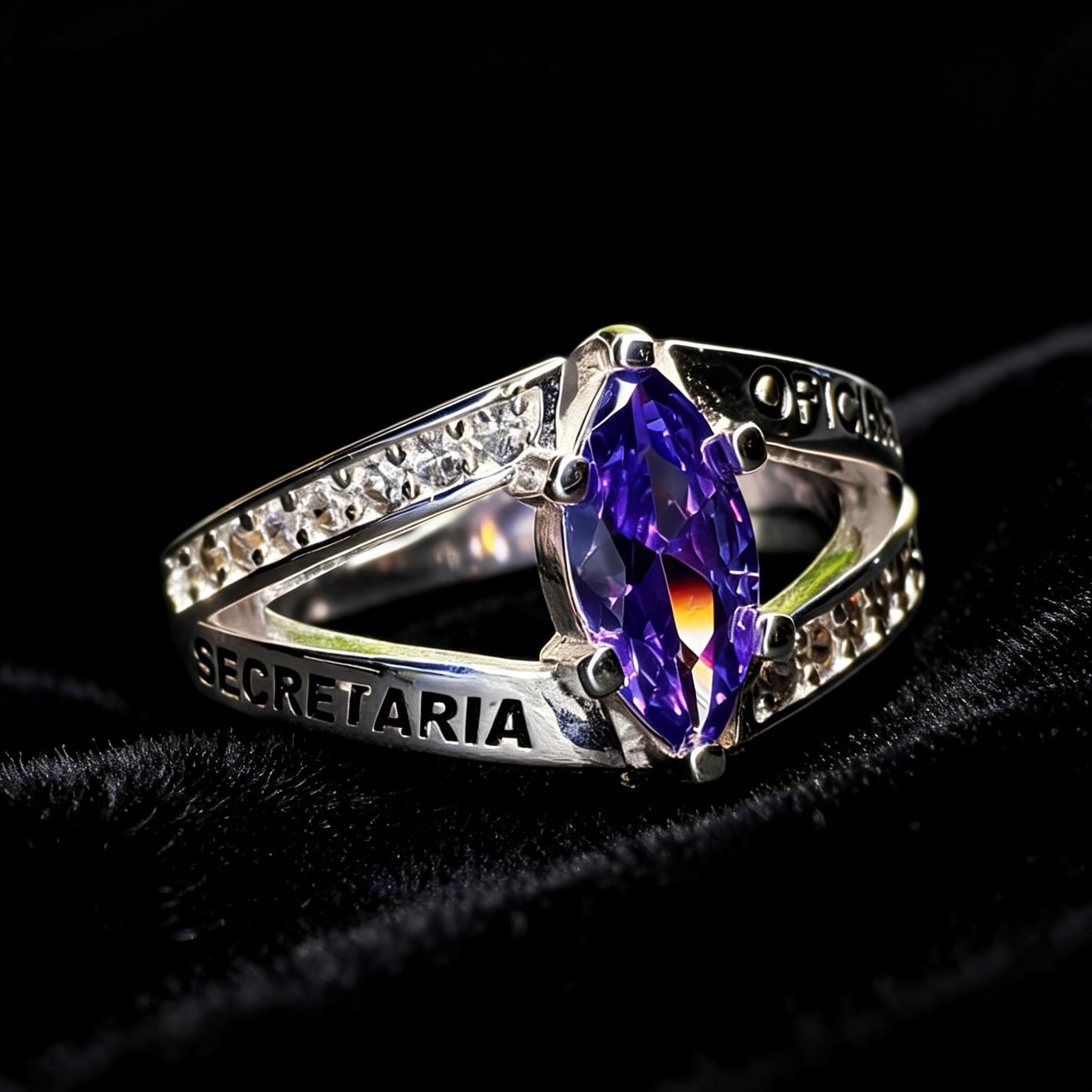 Anillo Secretaria Oficinista Modelo 09