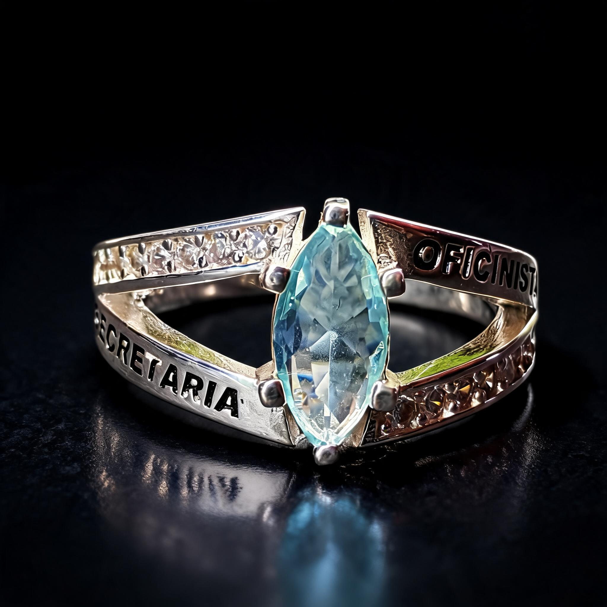 Anillo Secretaria Oficinista Modelo 09