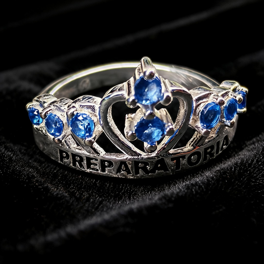 Anillo de Graduación Corona en Plata 925 - PP06