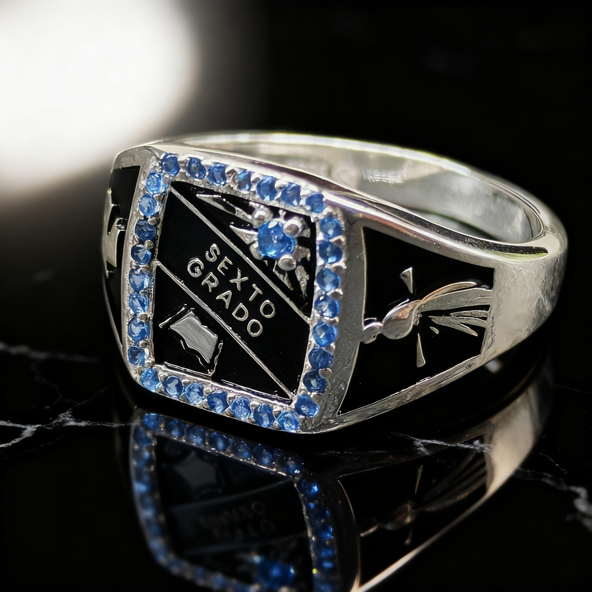 Anillo Sexto Grado SG-SX-F12