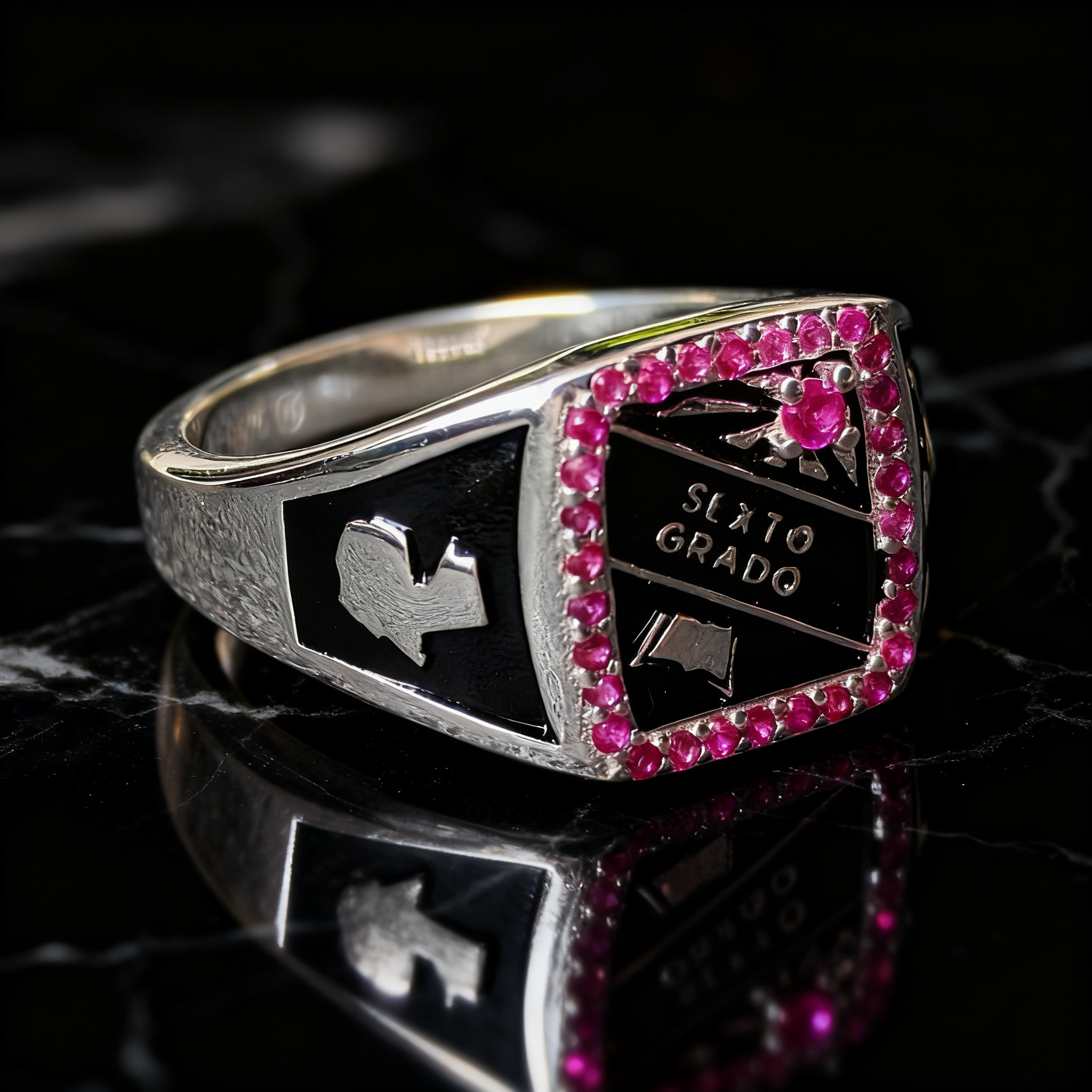 Anillo Sexto Grado SG-SX-F12