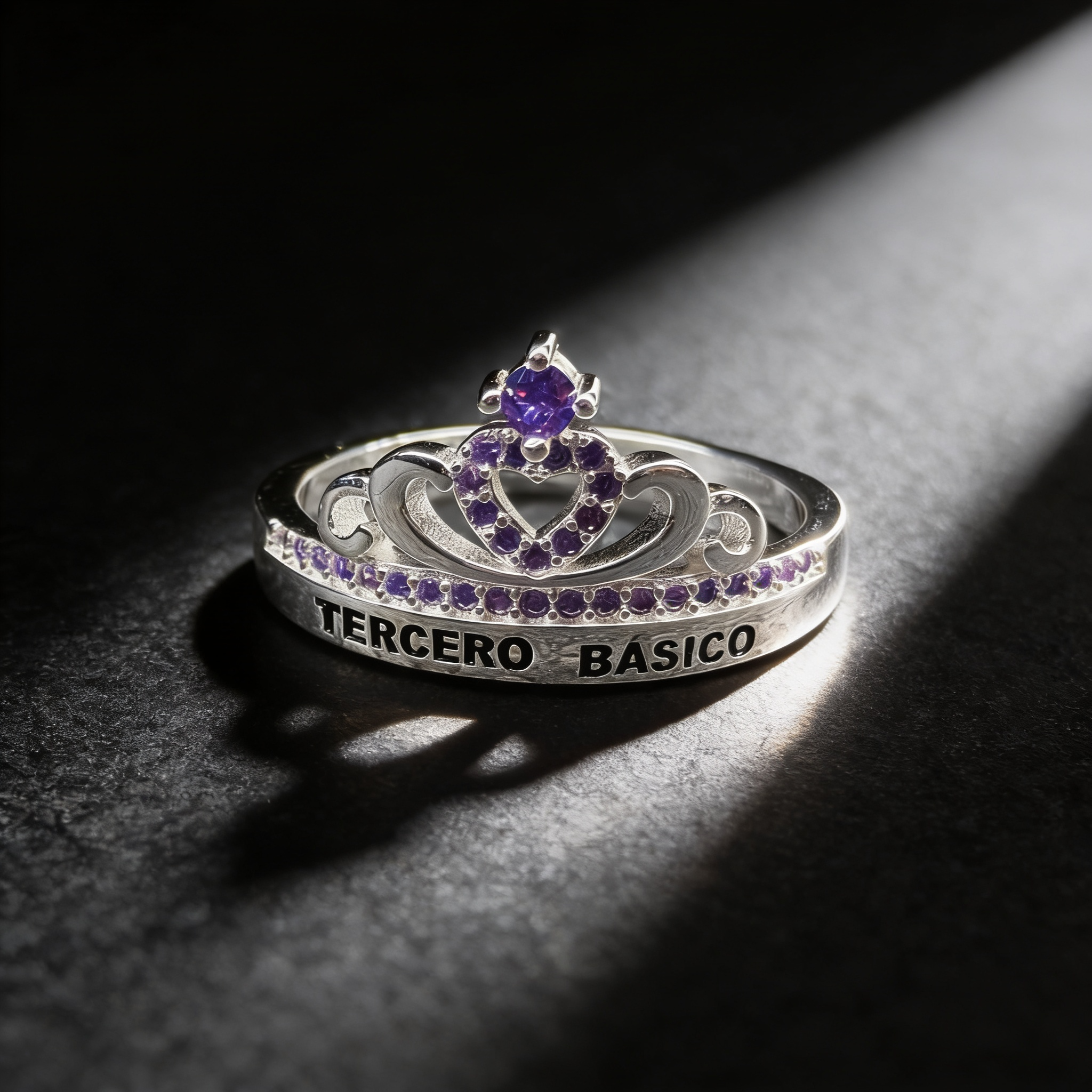 GR-3B-05 - Anillo corona 'Tercero Basico'