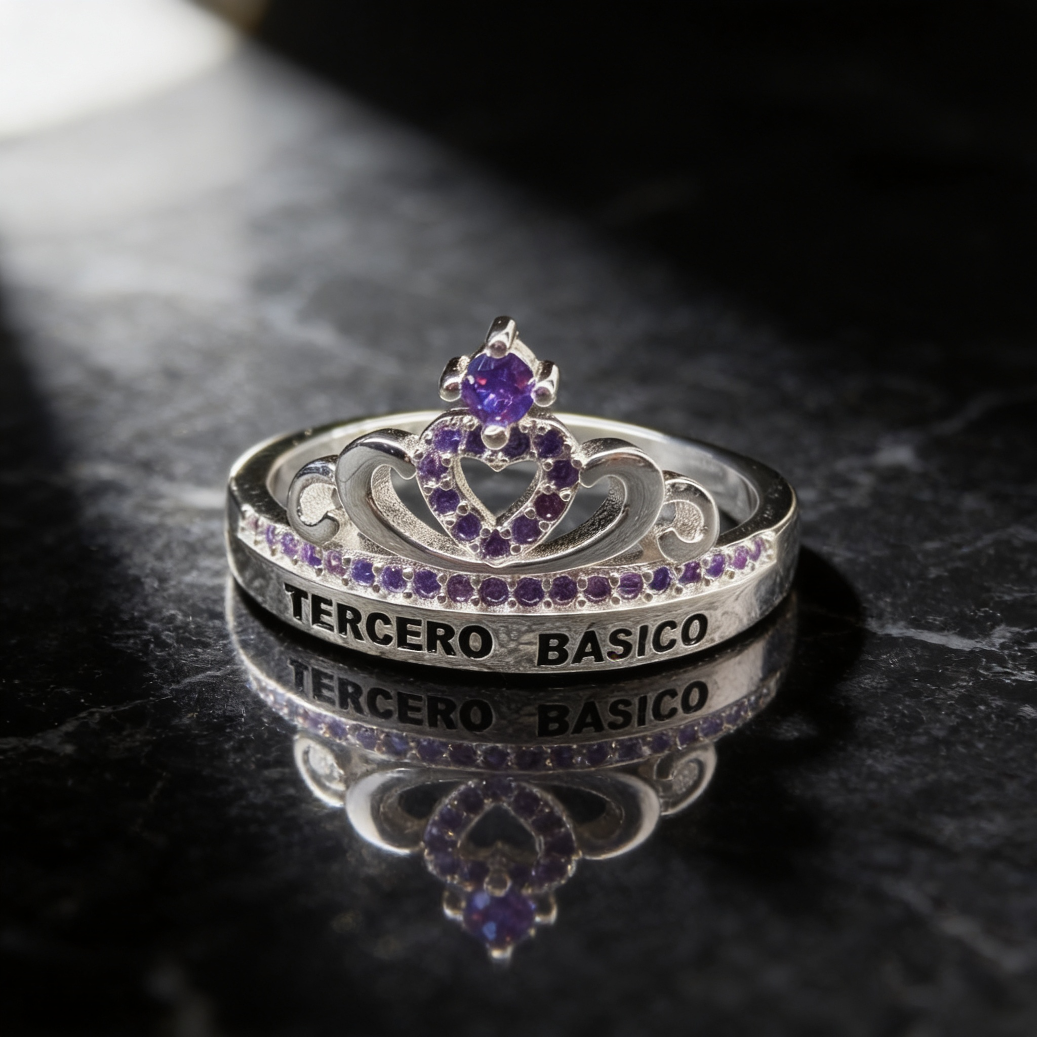 GR-3B-05 - Anillo corona 'Tercero Basico'