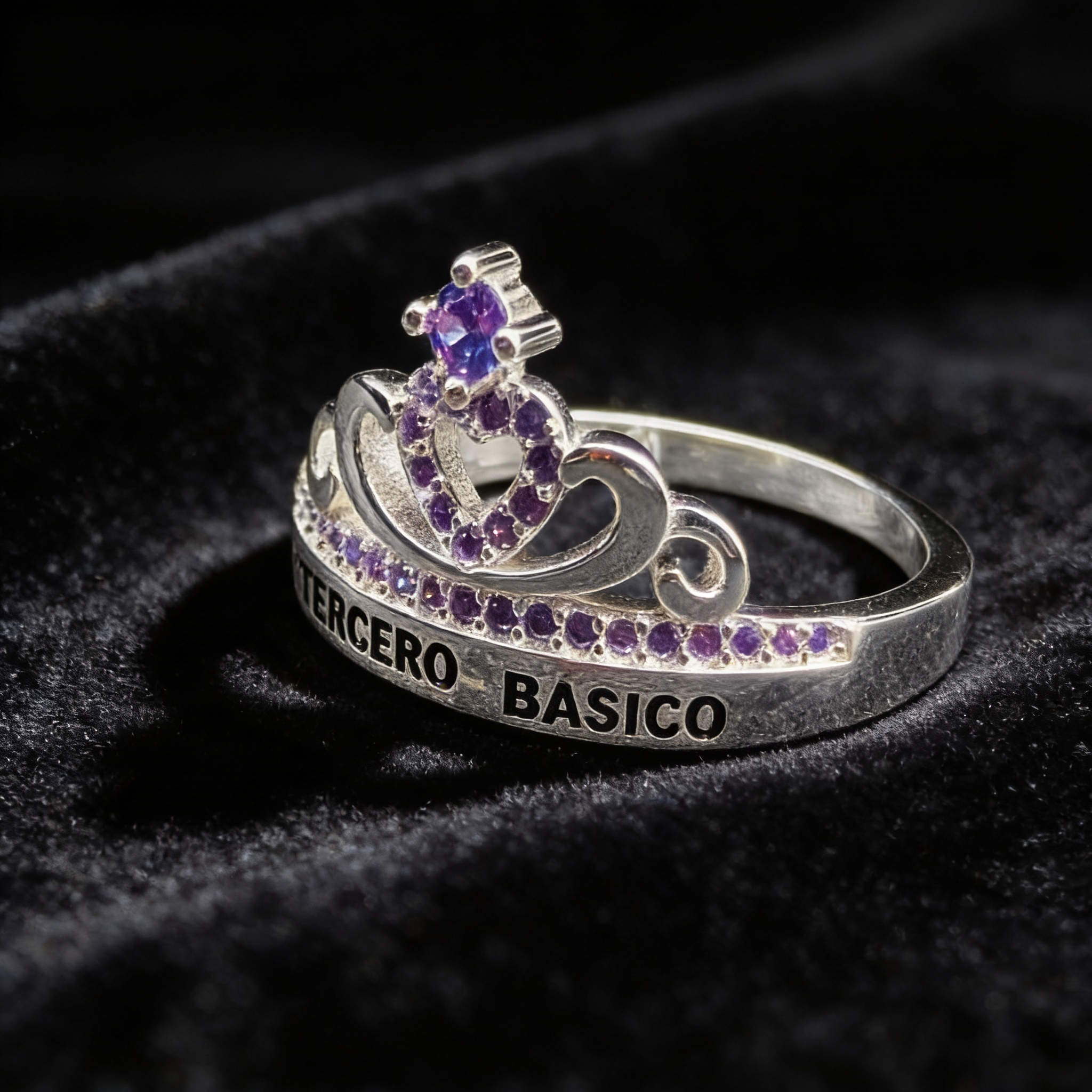 GR-3B-05 - Anillo corona 'Tercero Basico'