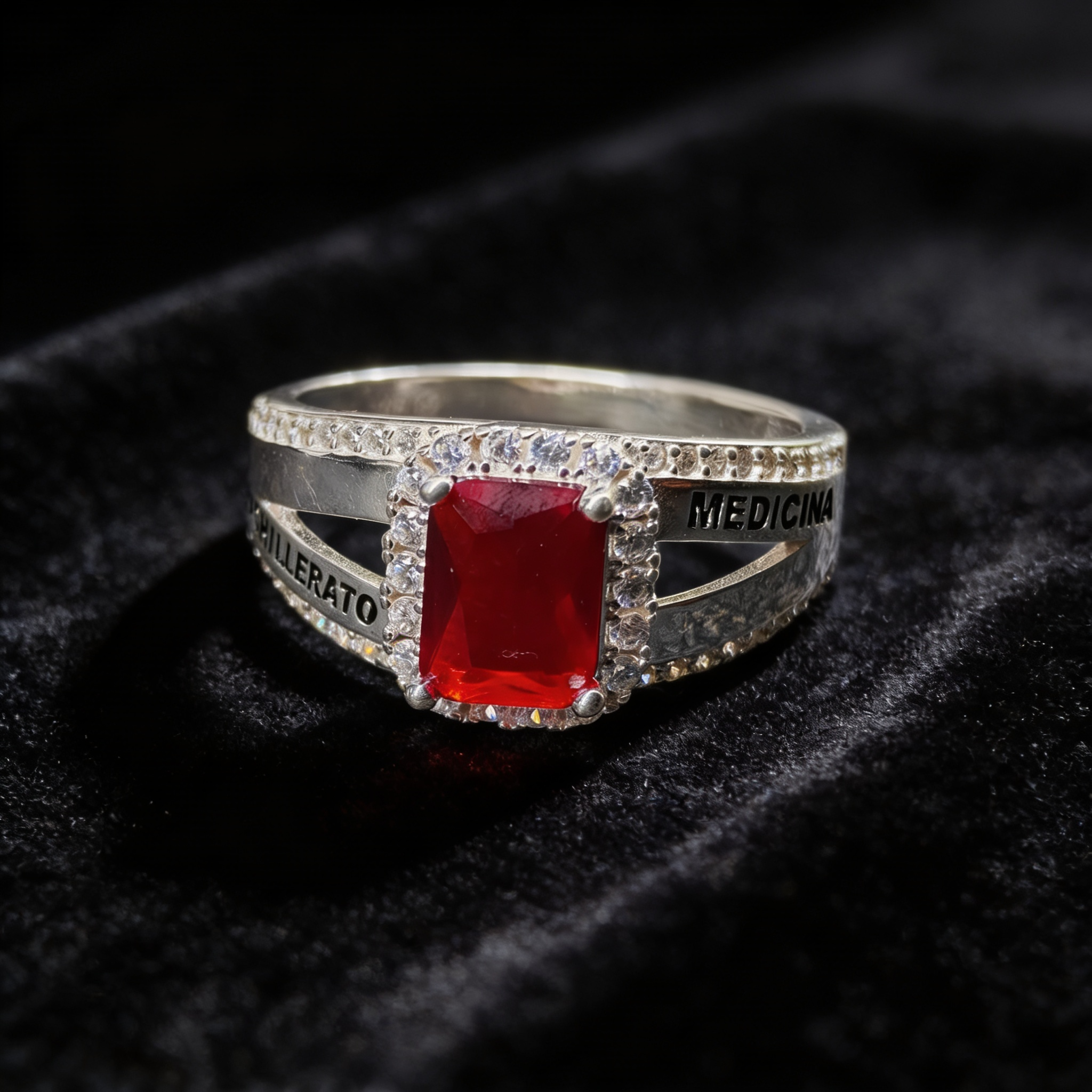 Anillo de Graduación Medicina Modelo 01