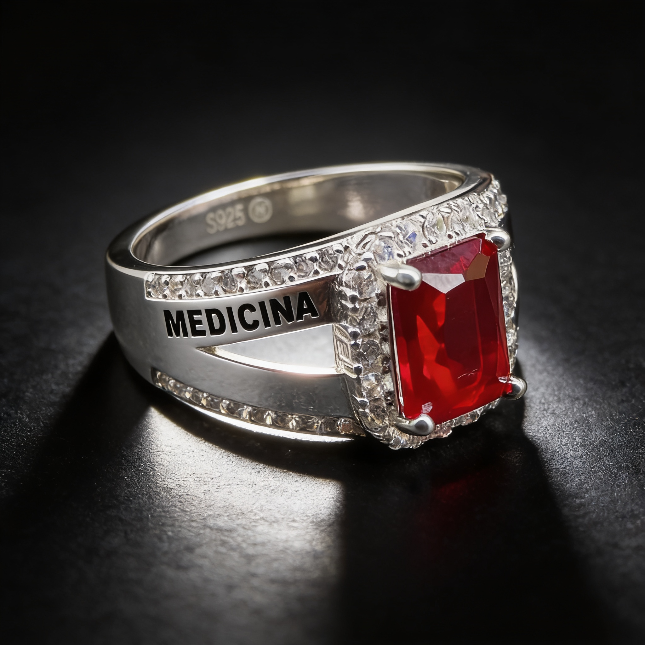 Anillo de Graduación Medicina Modelo 01