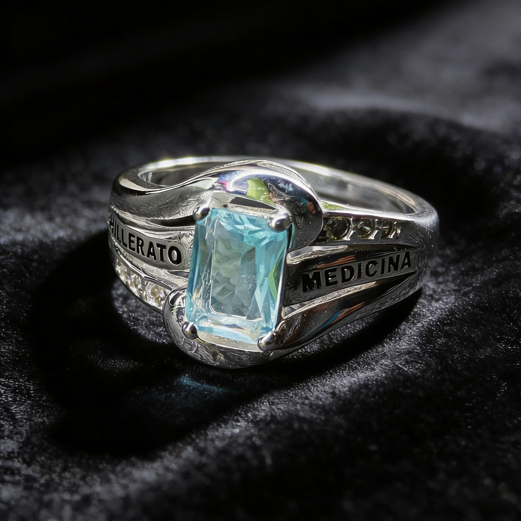 Anillo de Graduación Medicina Modelo 07