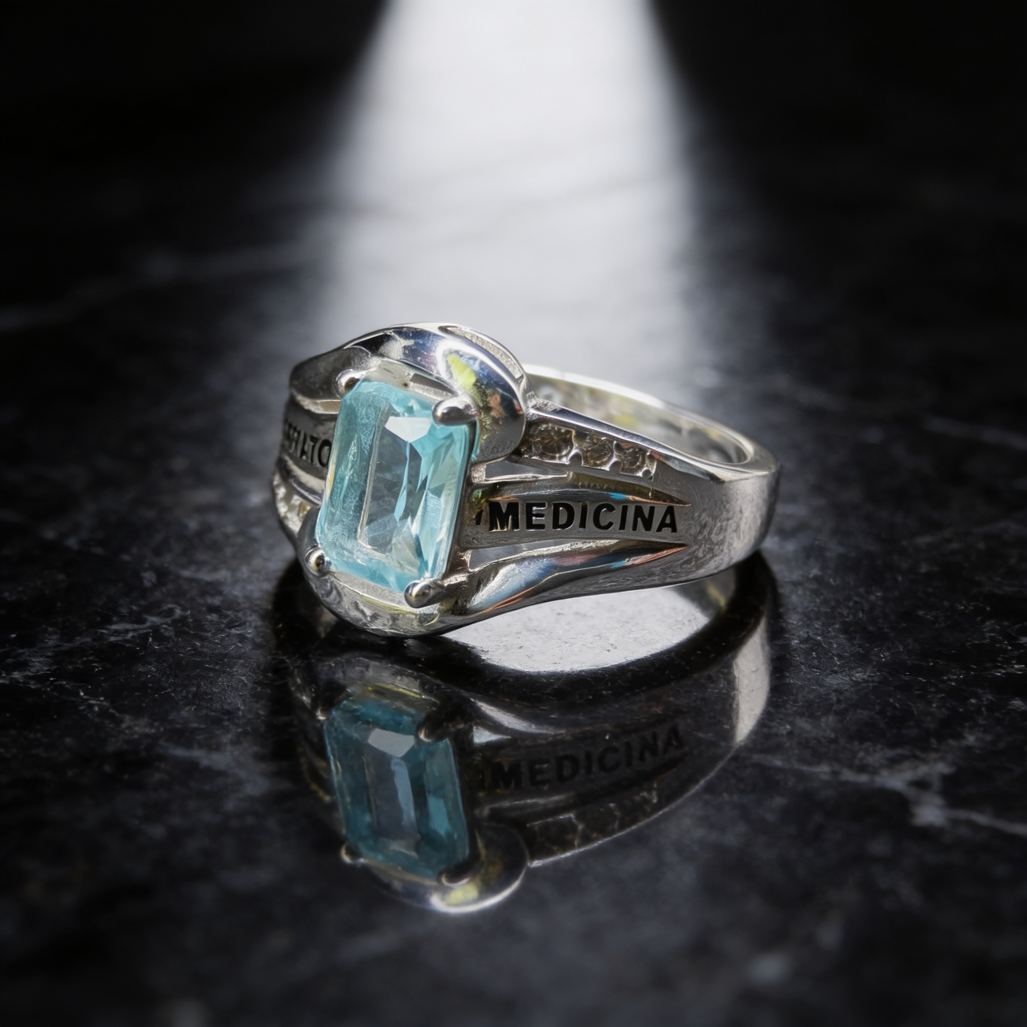 Anillo de Graduación Medicina Modelo 07