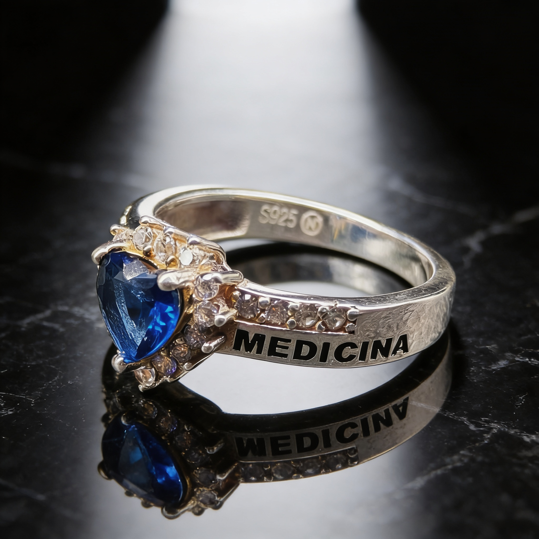 Anillo de Graduación Medicina Modelo 10