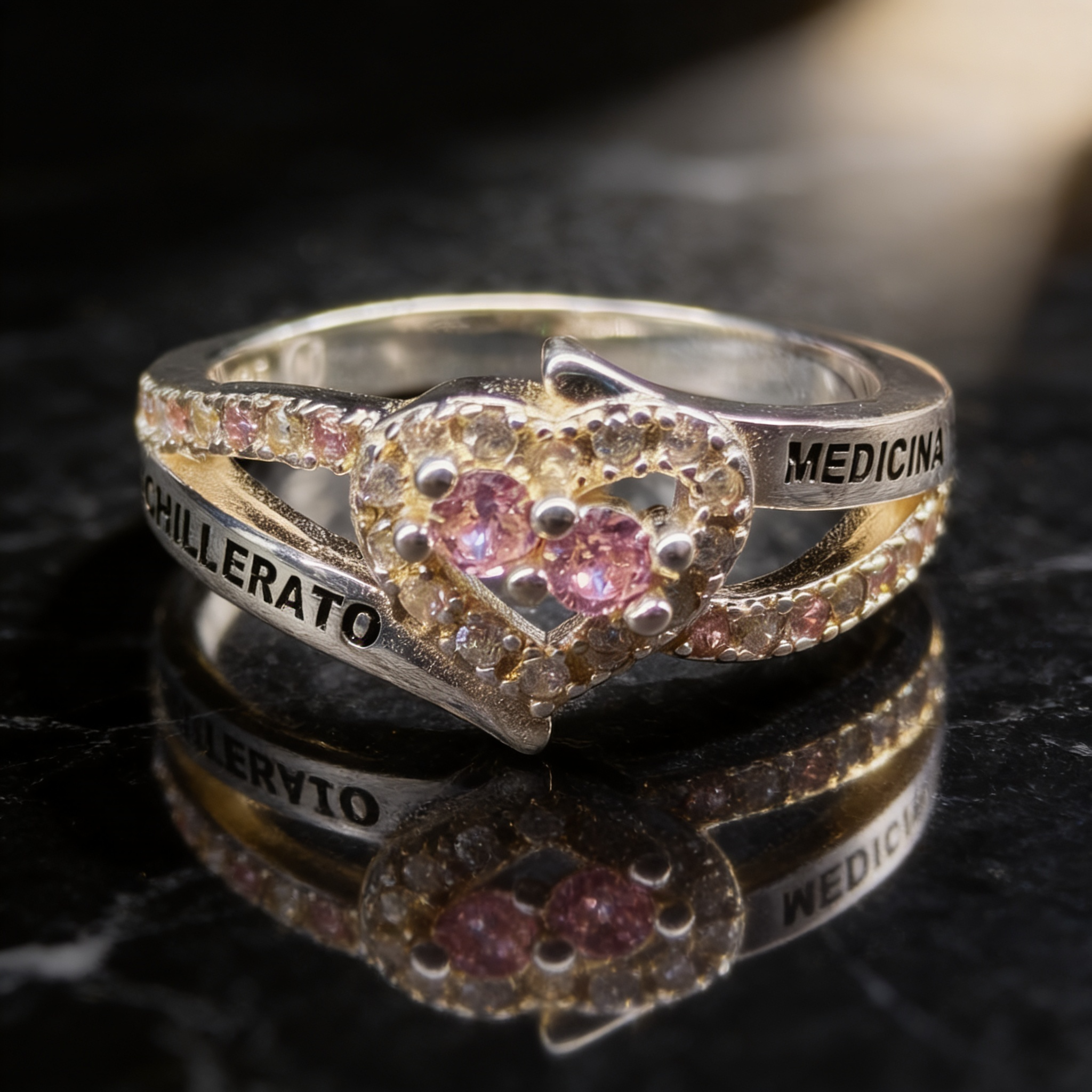 Anillo de Graduación Medicina Modelo 12