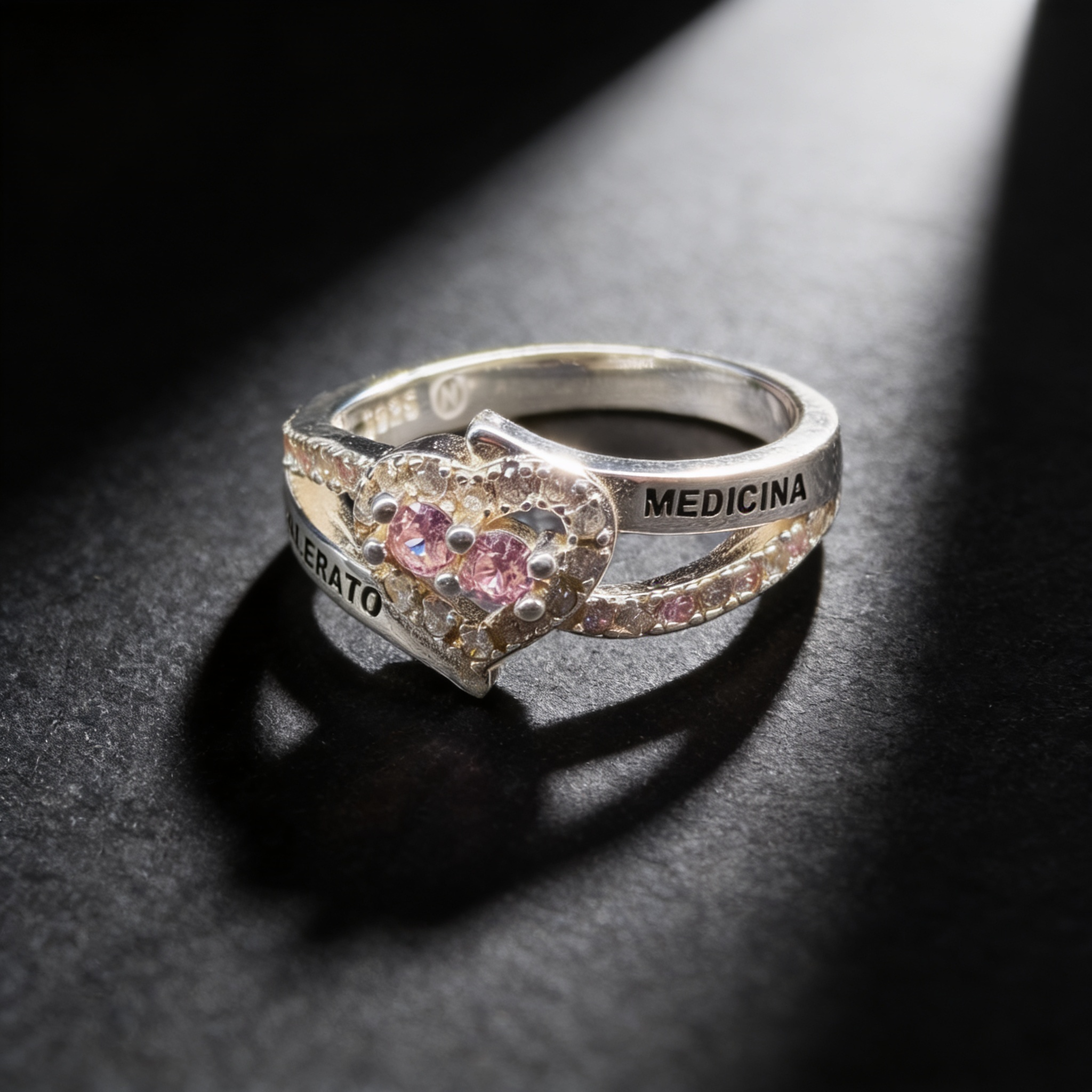 Anillo de Graduación Medicina Modelo 12
