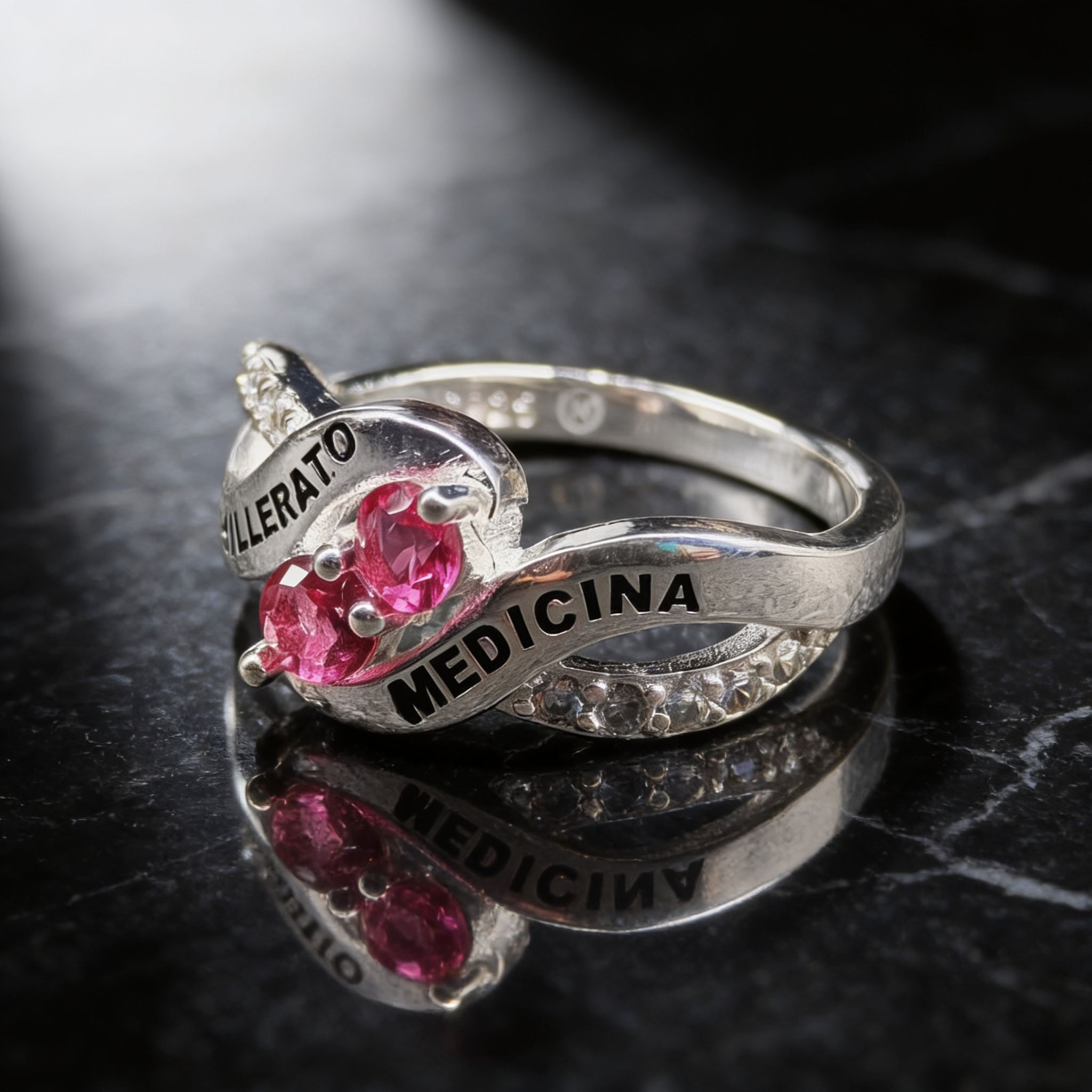 Anillo de Graduación Medicina Modelo 13