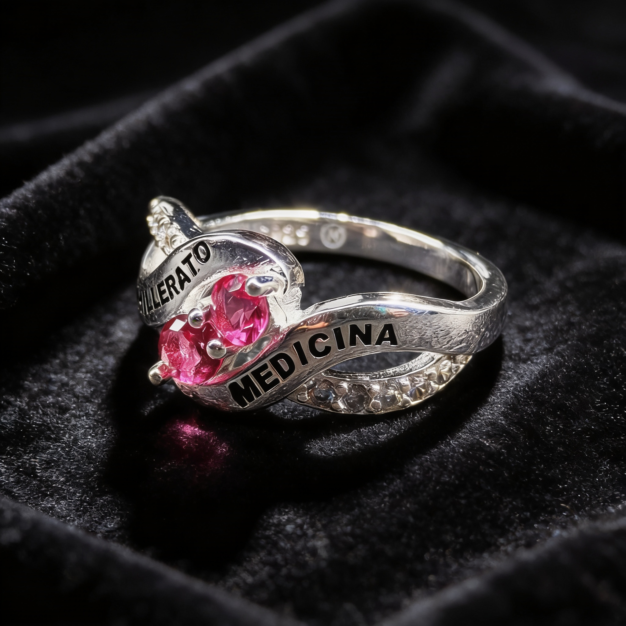 Anillo de Graduación Medicina Modelo 13
