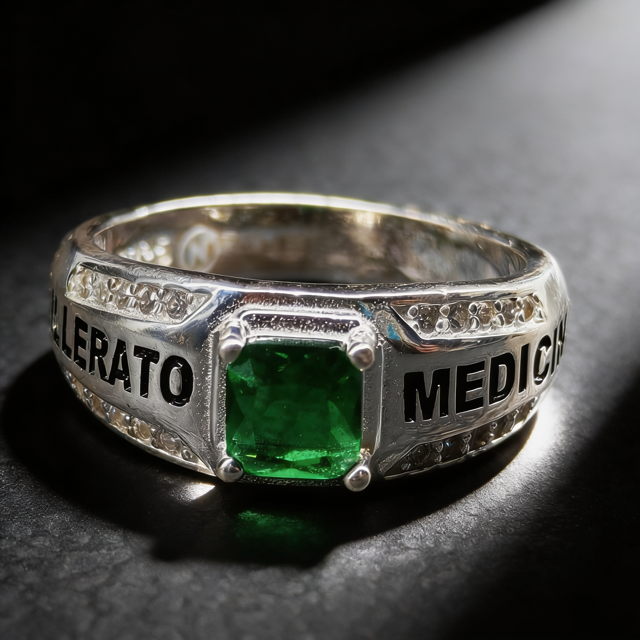 Anillo de Graduación Medicina Modelo 14