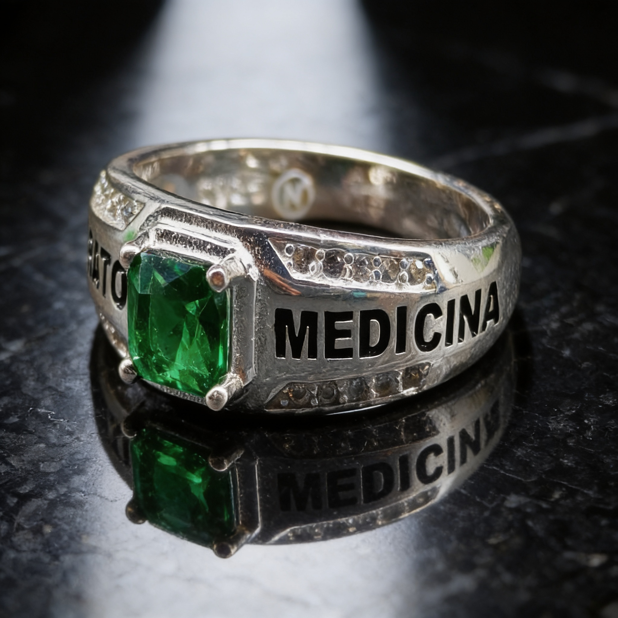 Anillo de Graduación Medicina Modelo 14