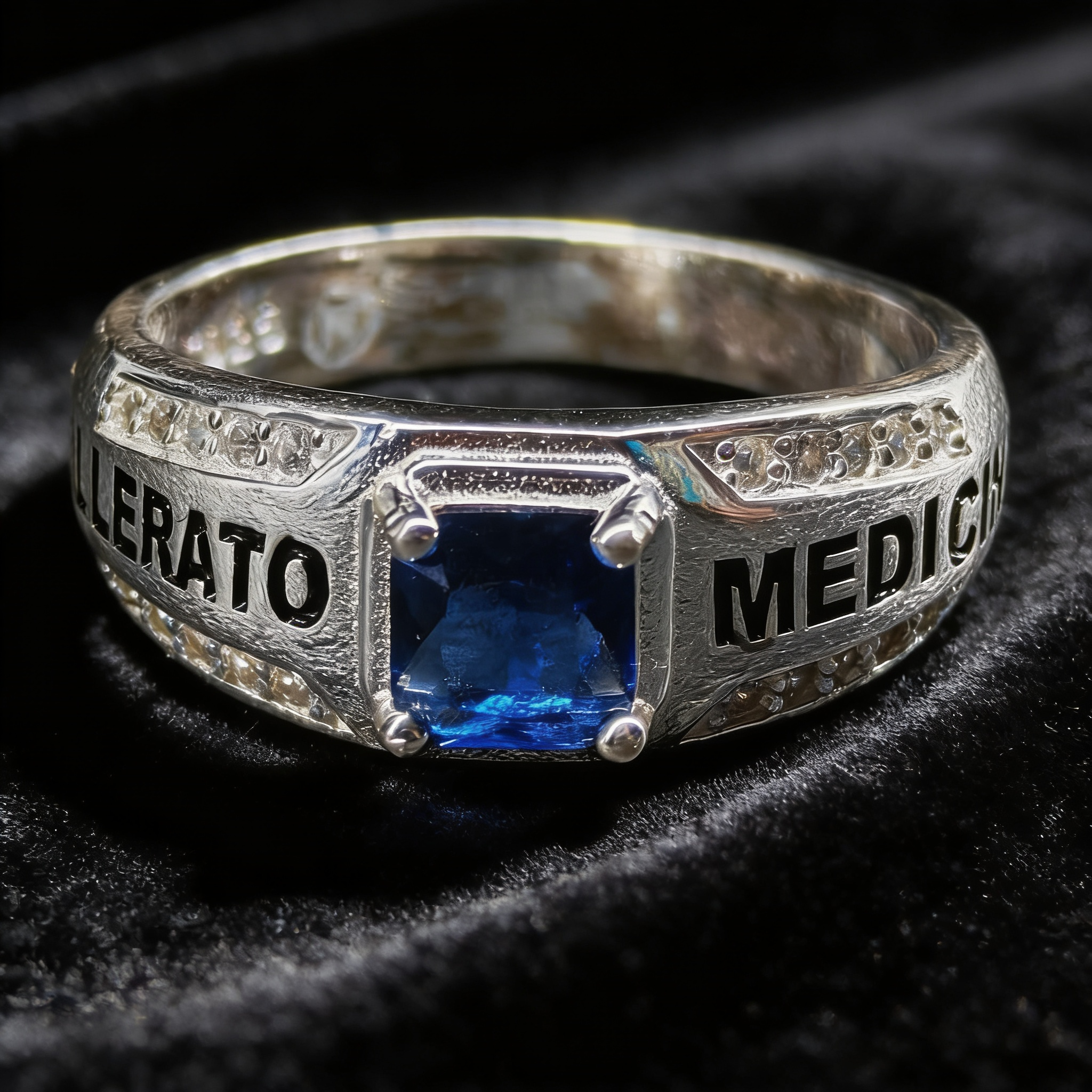 Anillo de Graduación Medicina Modelo 14