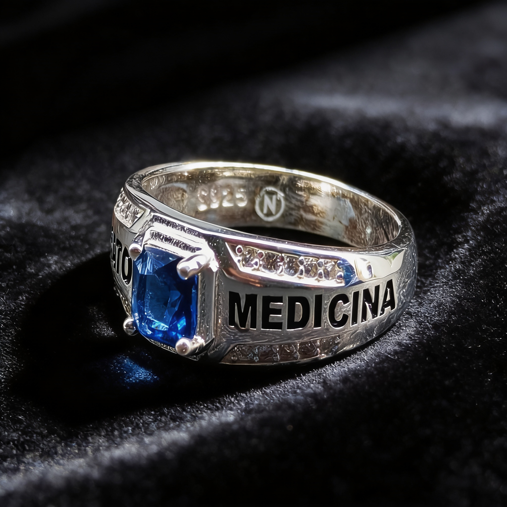Anillo de Graduación Medicina Modelo 14