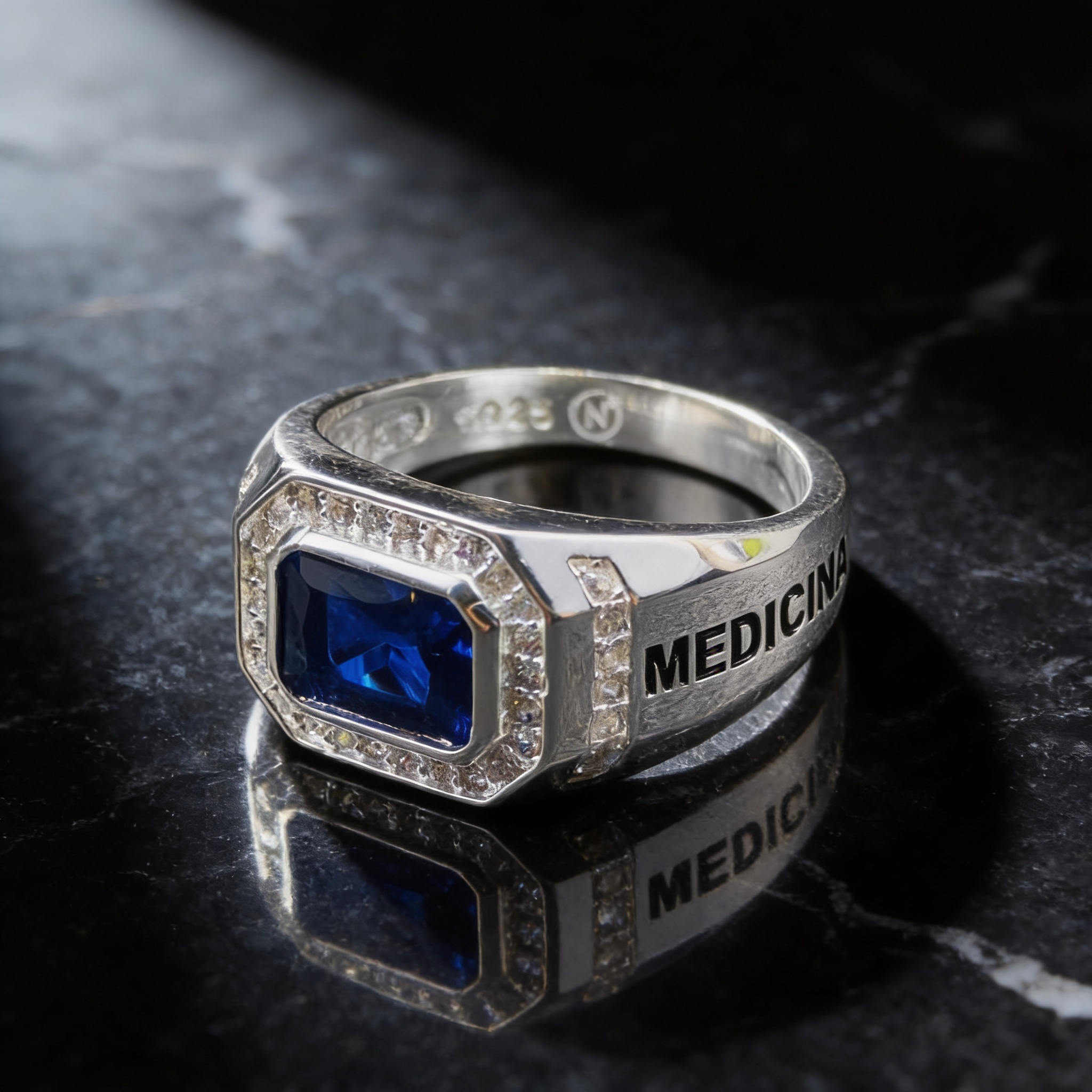 Anillo de Graduación Medicina Modelo 15