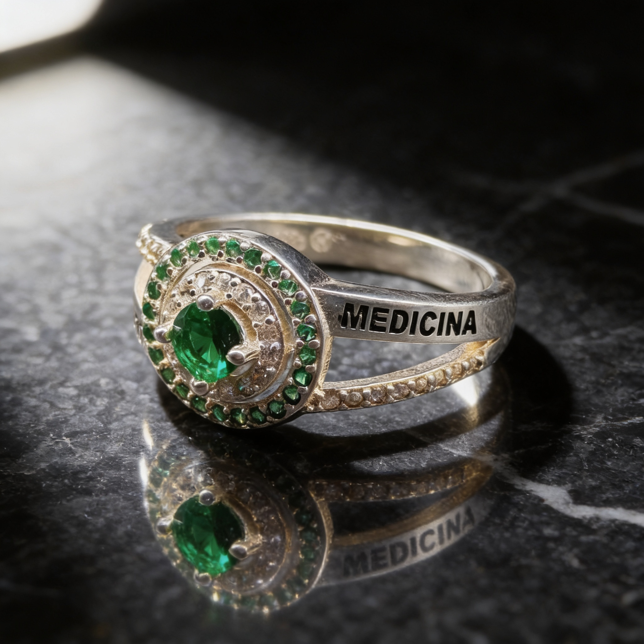 Anillo de Graduación Medicina Modelo 16