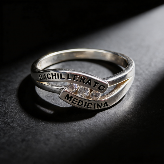 Anillo de Graduación Medicina Modelo 17