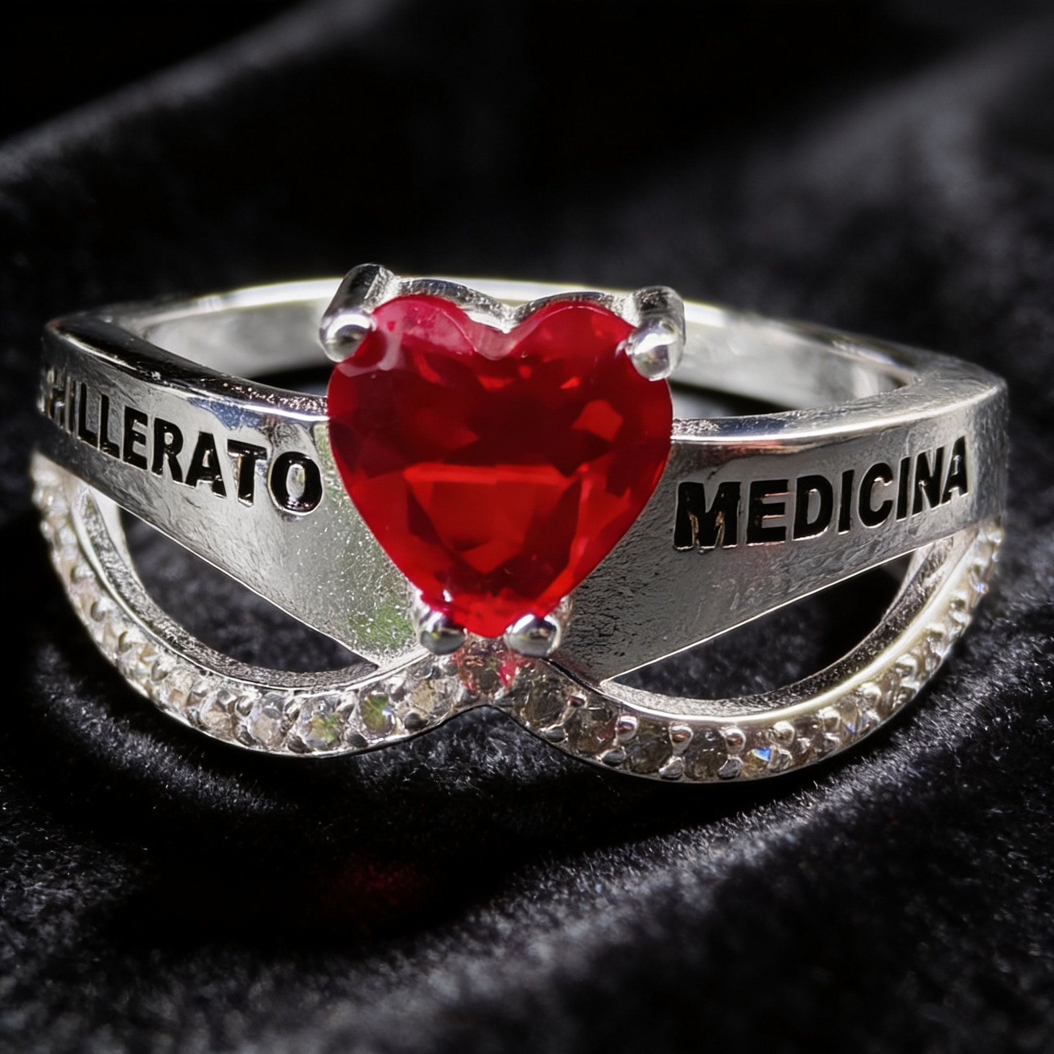 Anillo de Graduación Medicina Modelo 18