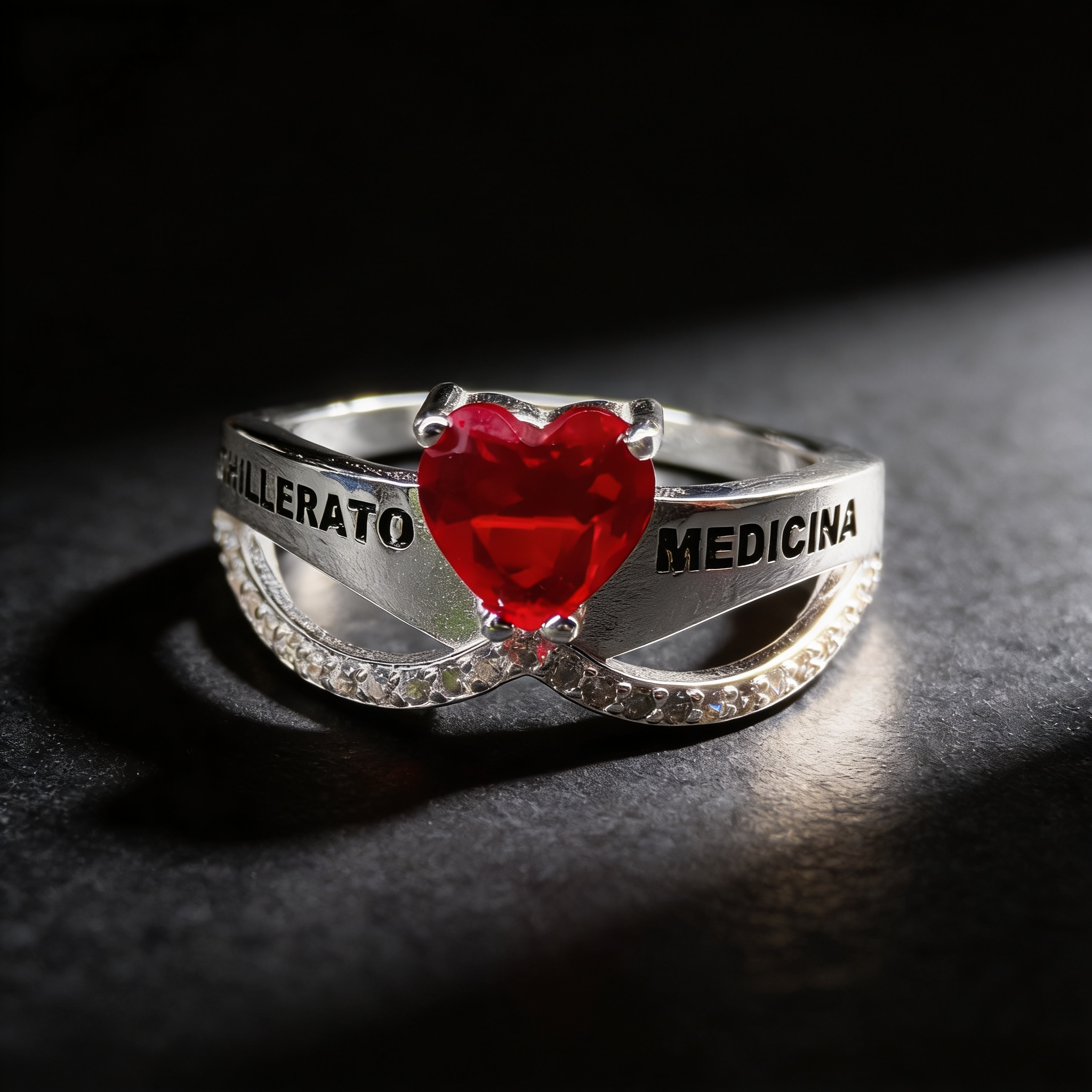 Anillo de Graduación Medicina Modelo 18