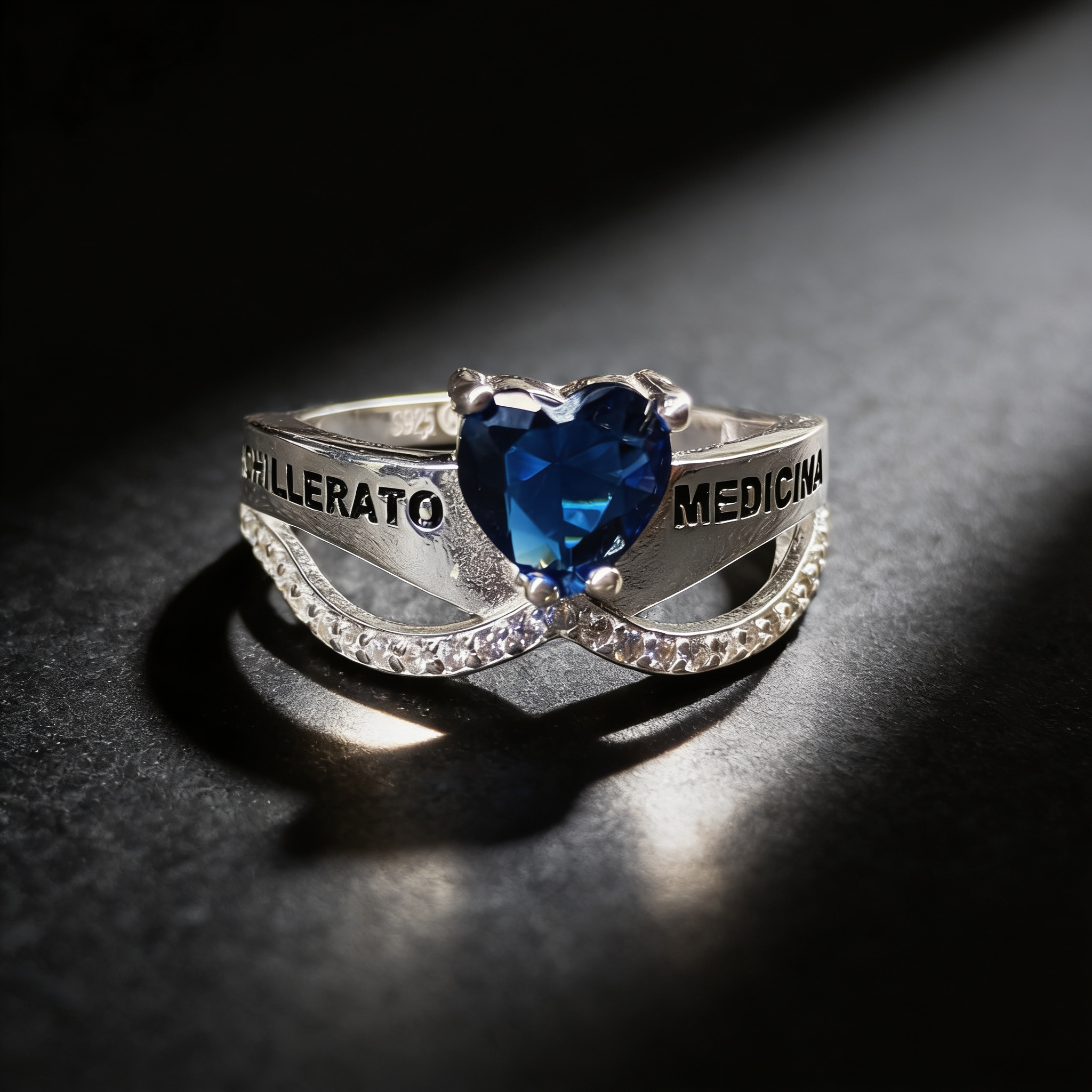 Anillo de Graduación Medicina Modelo 18