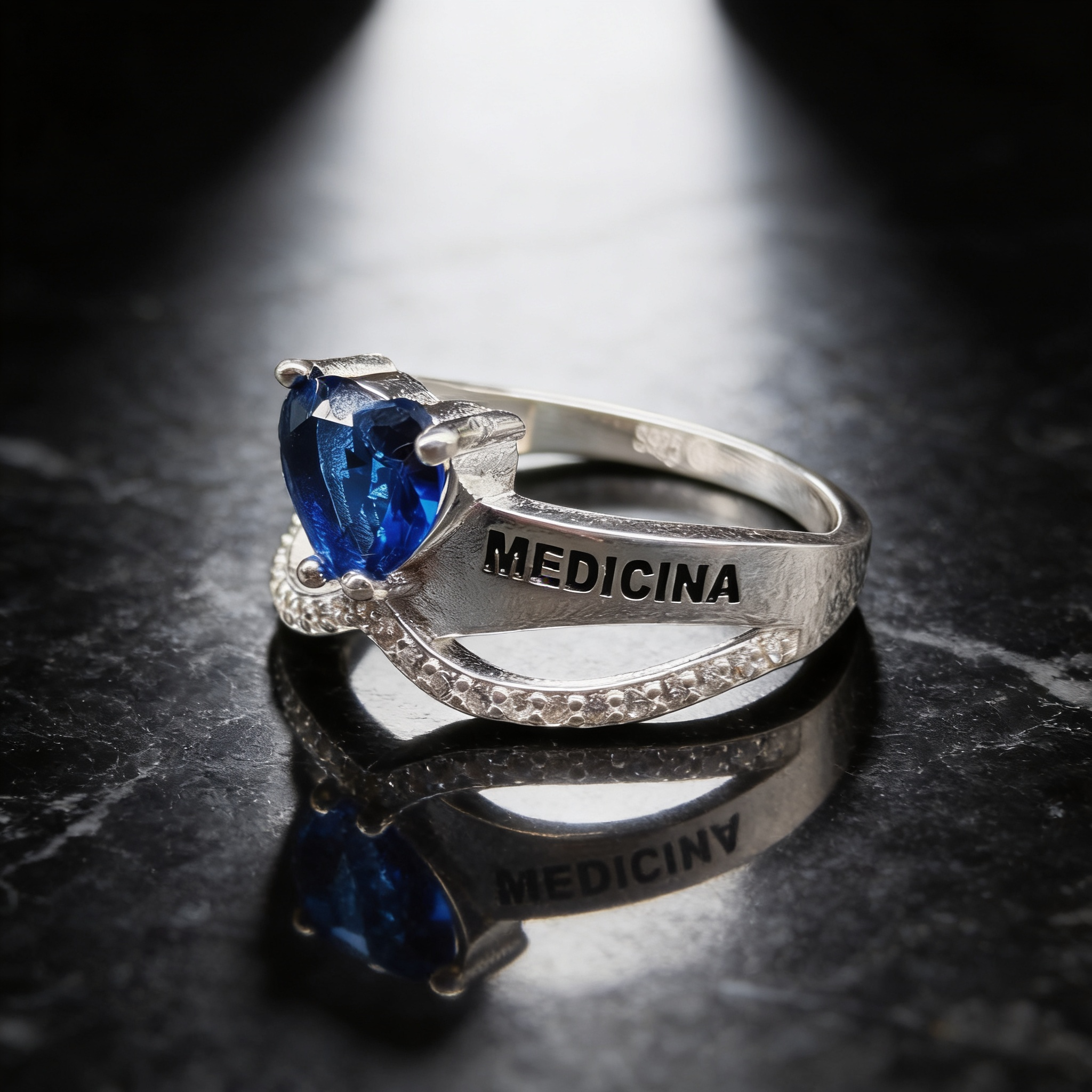 Anillo de Graduación Medicina Modelo 18