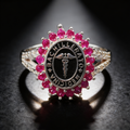 Anillo de Graduación Medicina Modelo 19