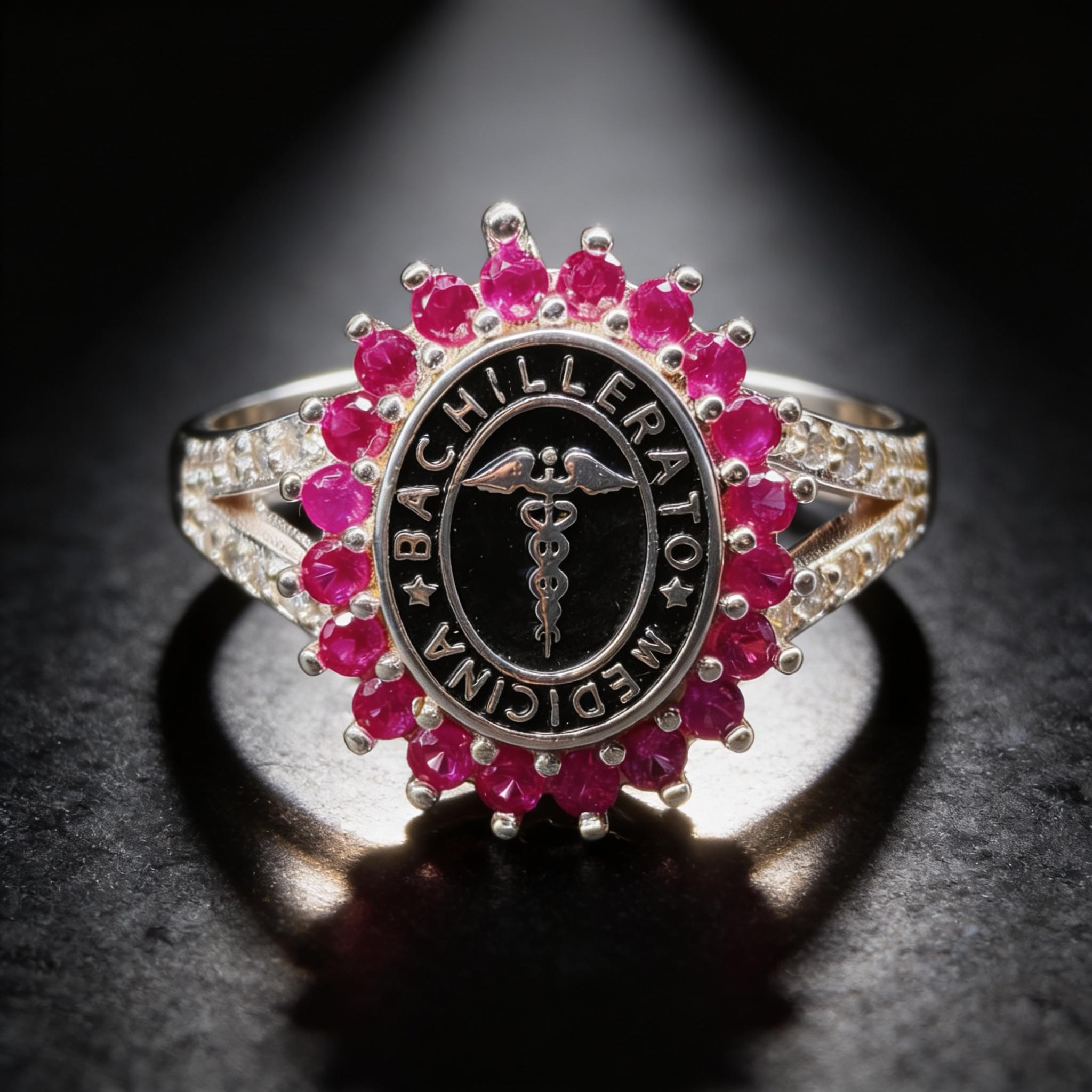 Anillo de Graduación Medicina Modelo 19