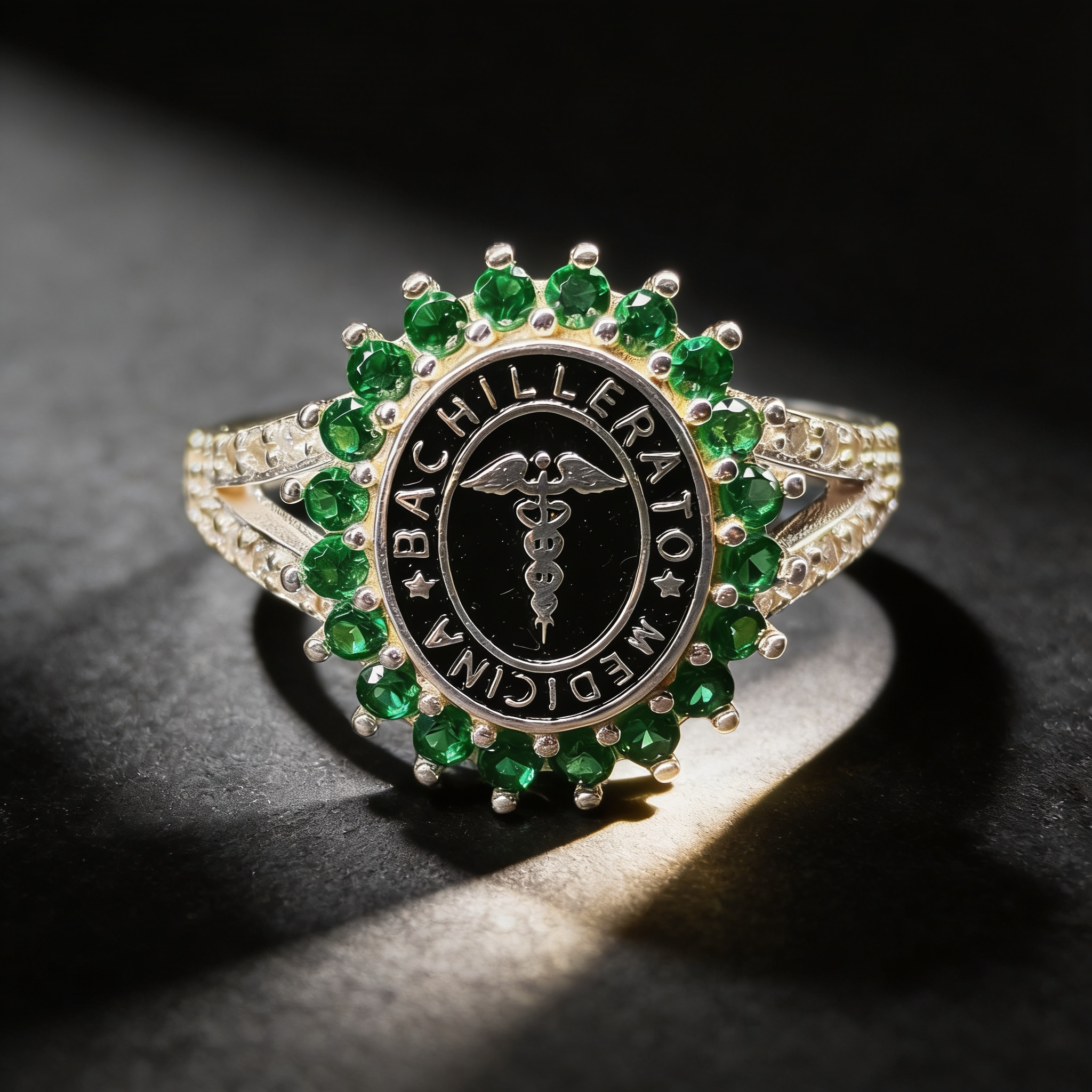 Anillo de Graduación Medicina Modelo 19