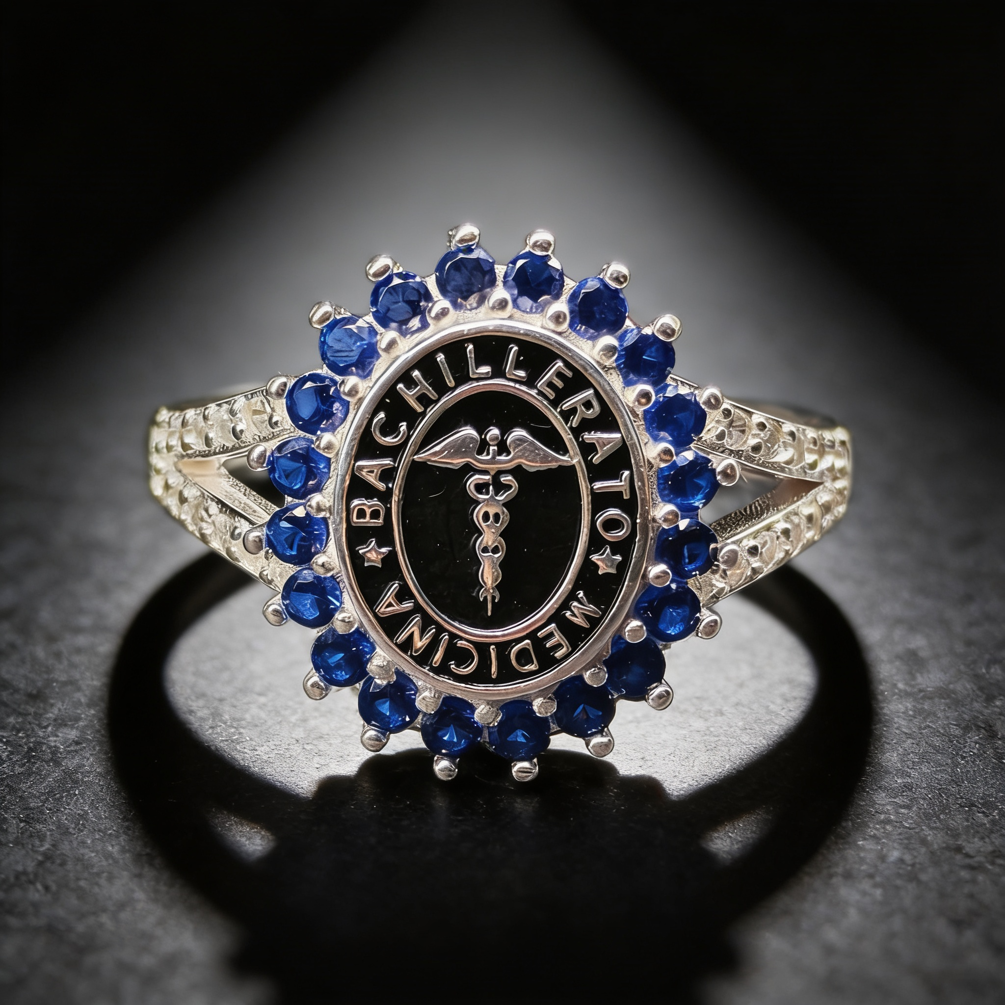 Anillo de Graduación Medicina Modelo 19