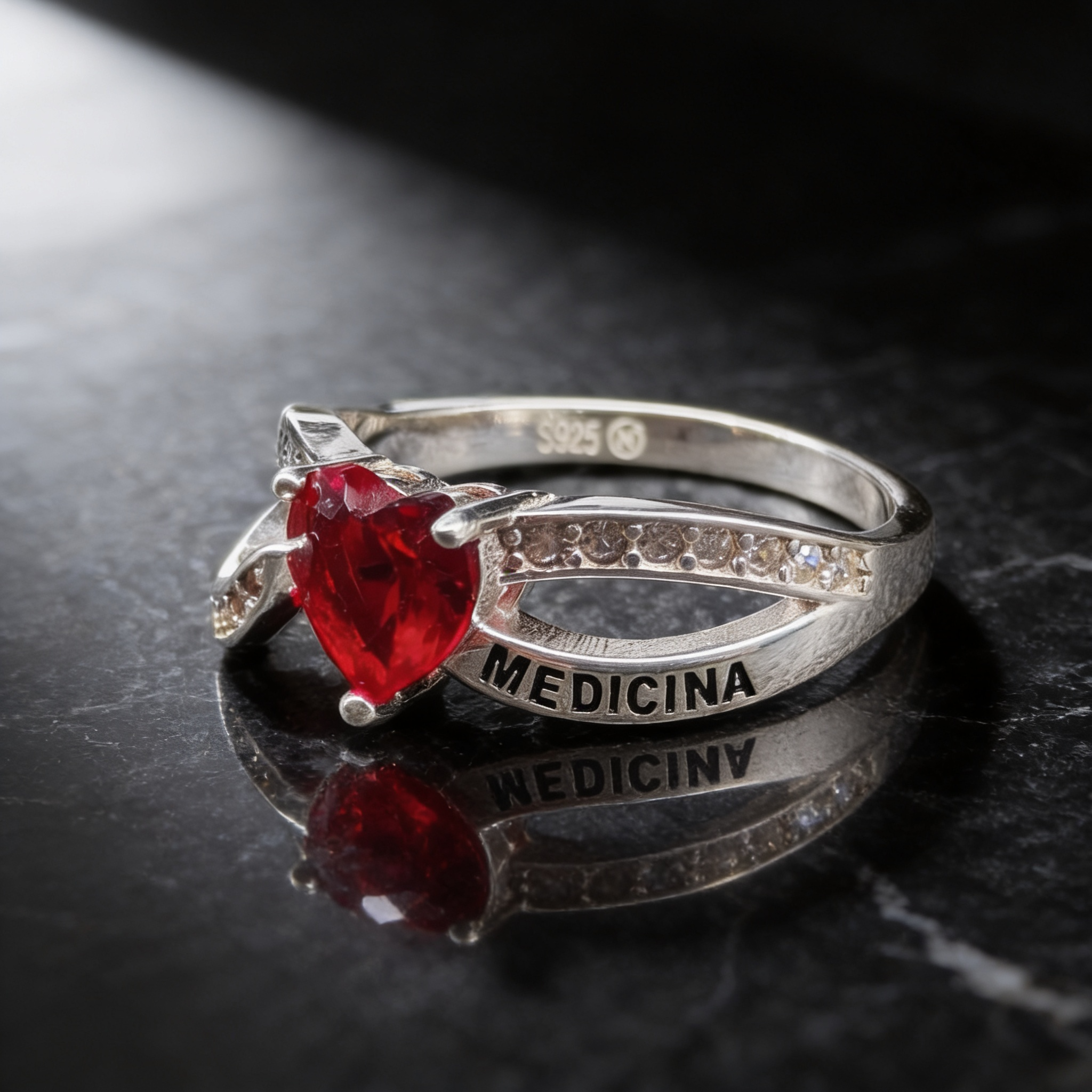 Anillo de Graduación Medicina Modelo 20