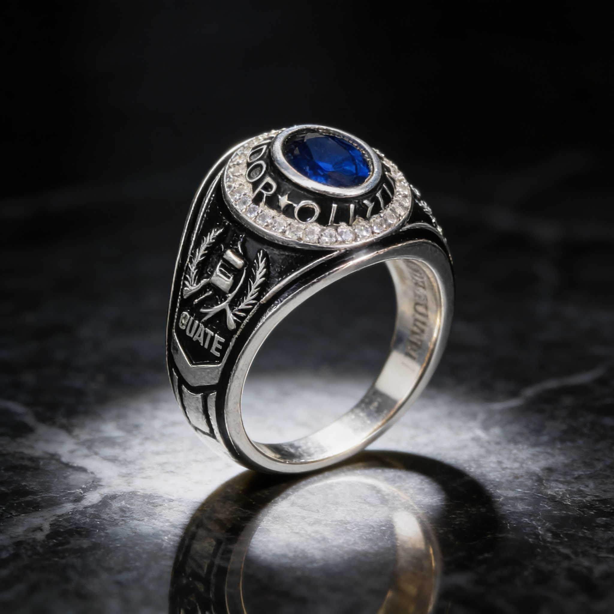 Anillo Perito Contador Modelo 001