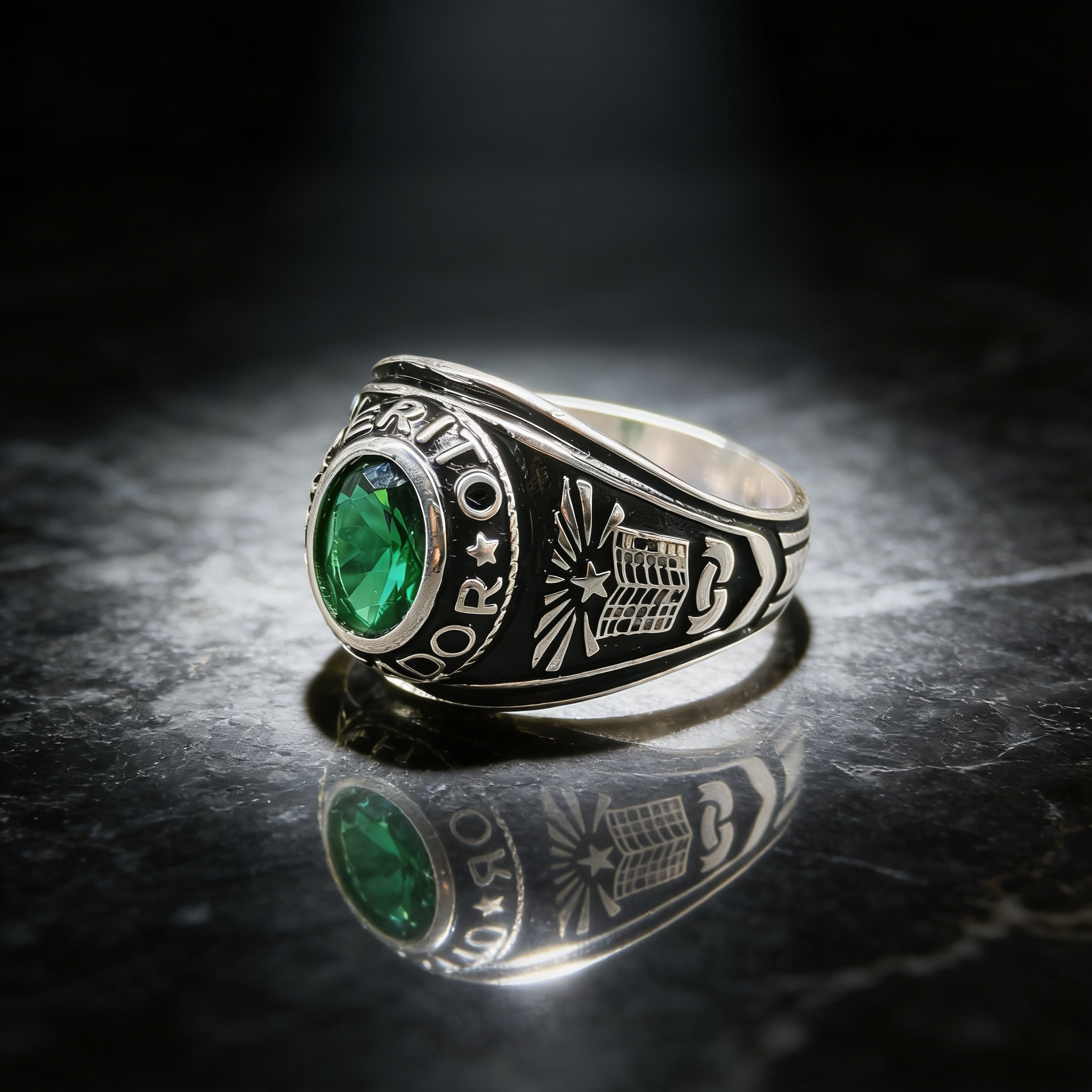 Anillo Perito Contador Modelo 002