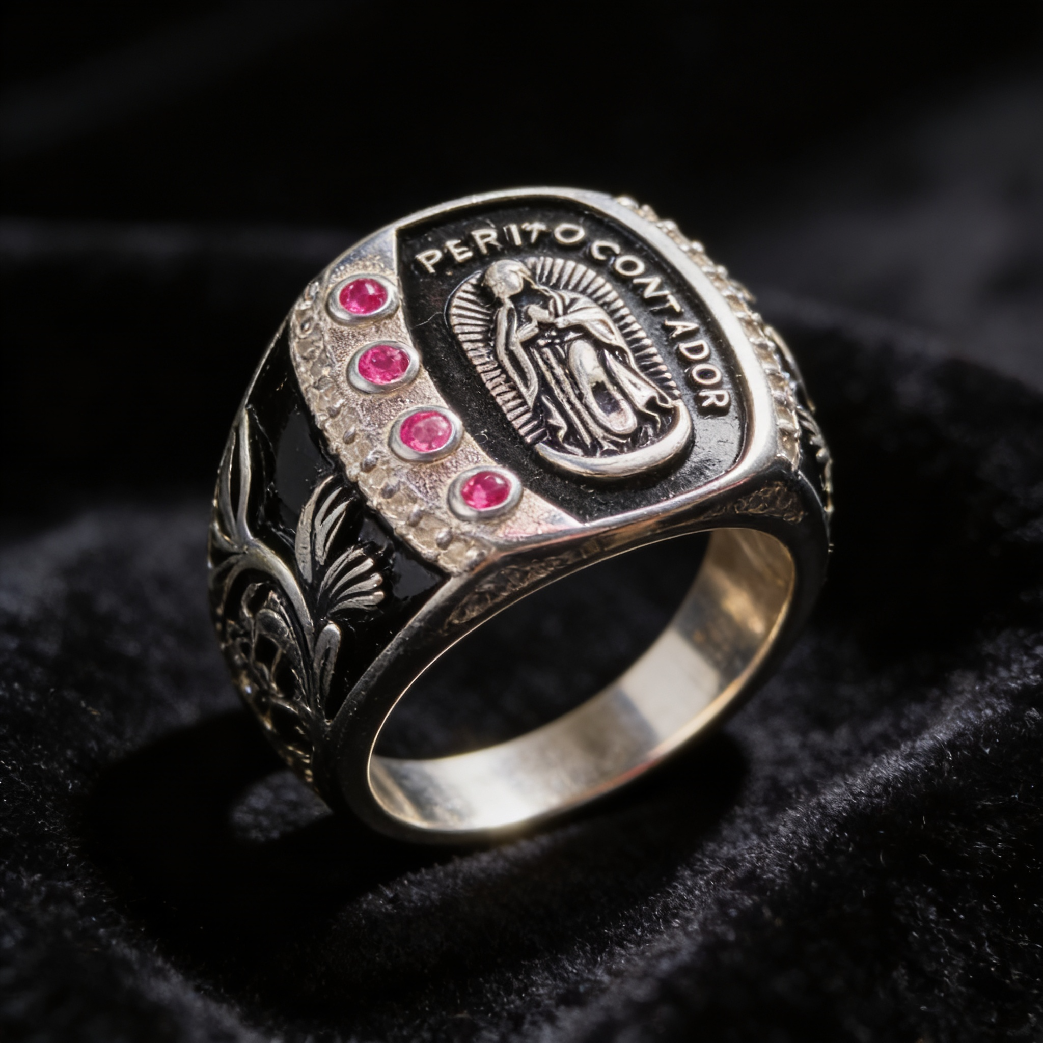 Anillo Perito Contador Modelo 004