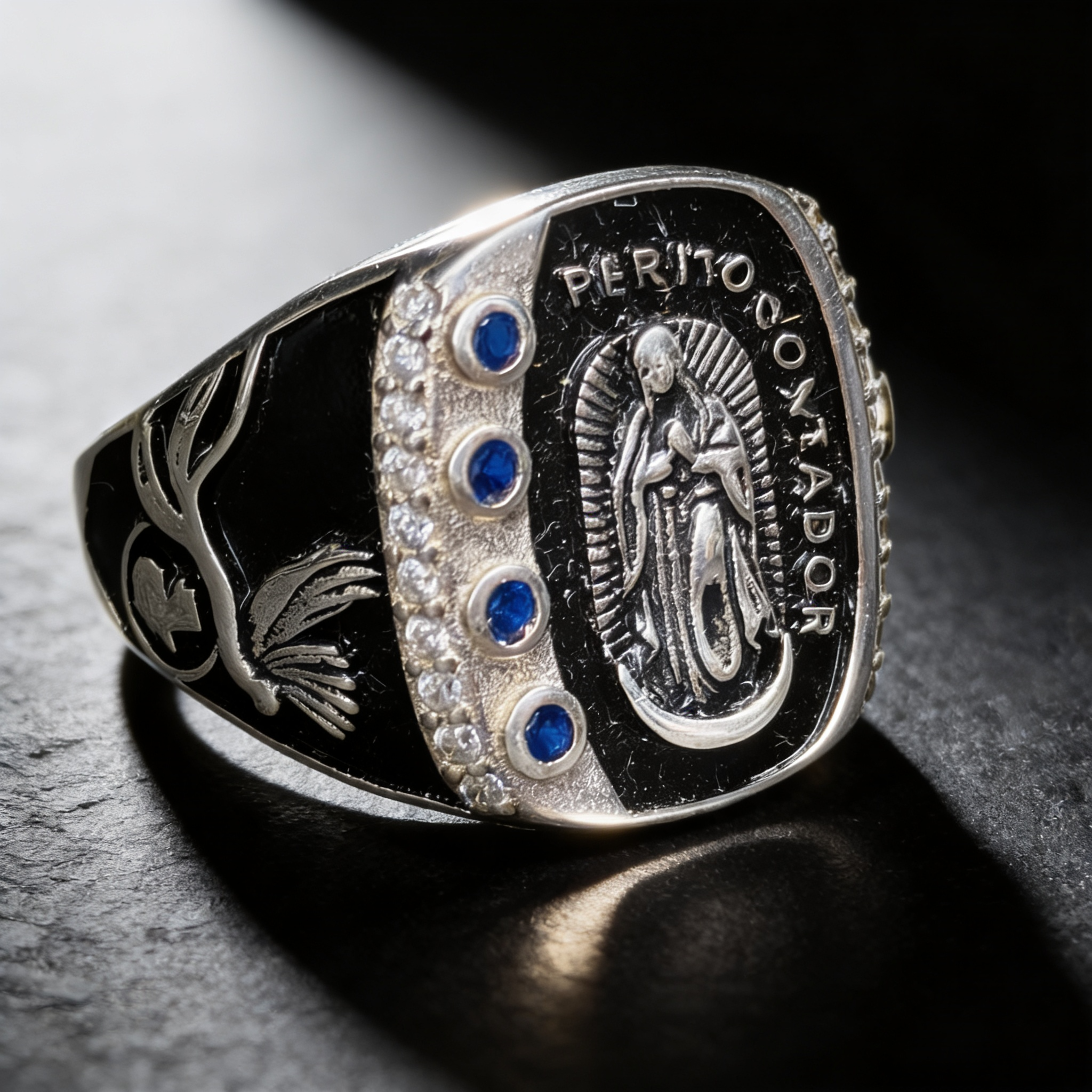 Anillo Perito Contador Modelo 004