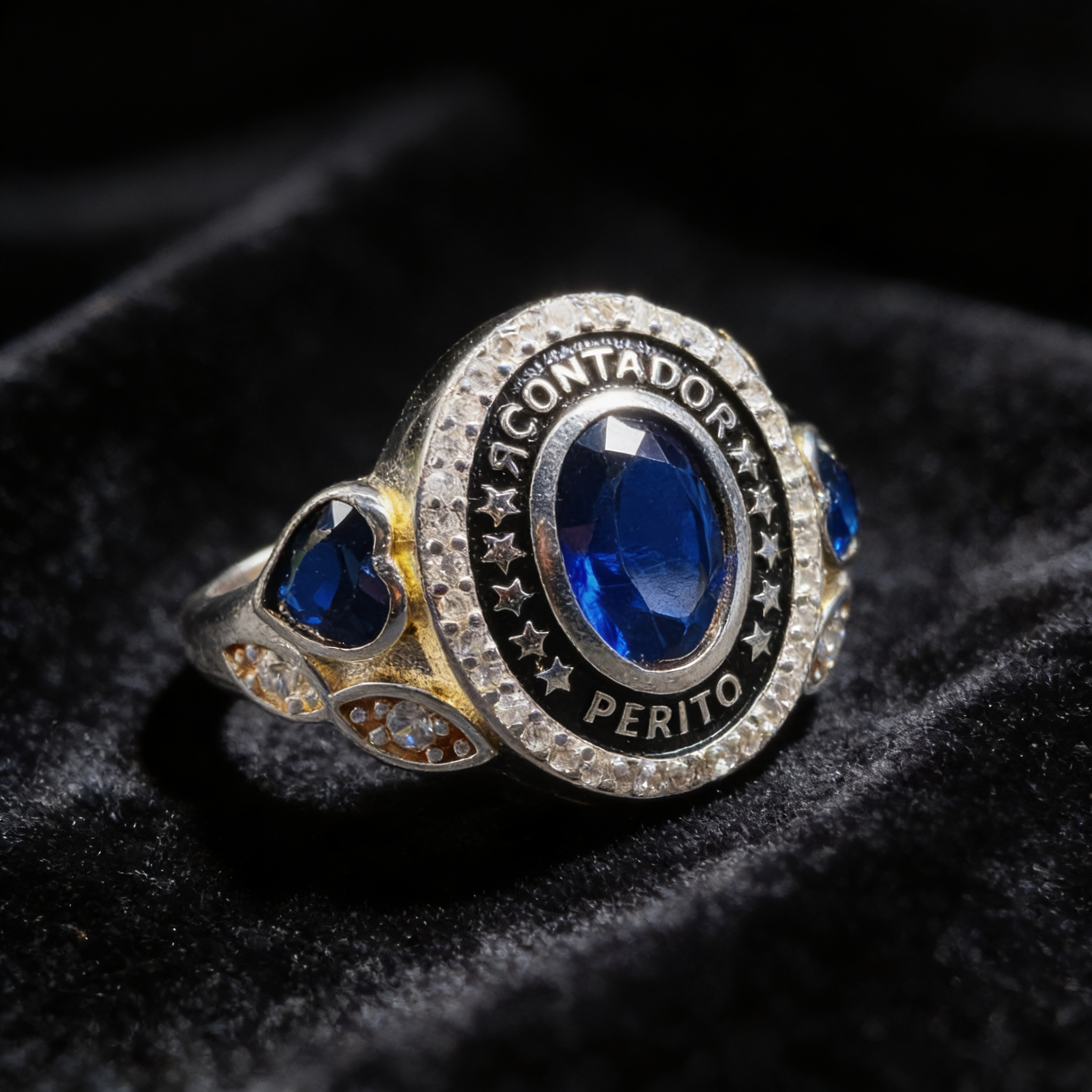 Anillo Perito Contador Modelo 005