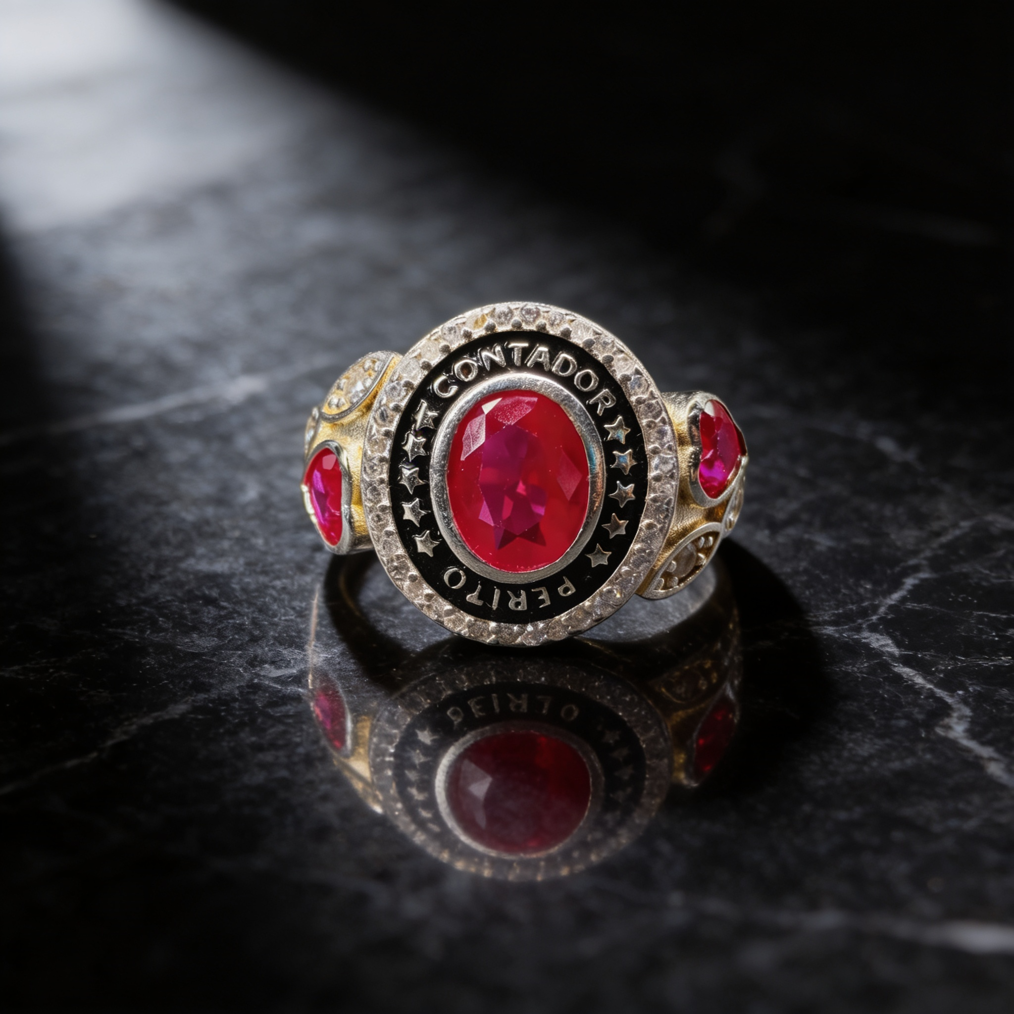 Anillo Perito Contador Modelo 005